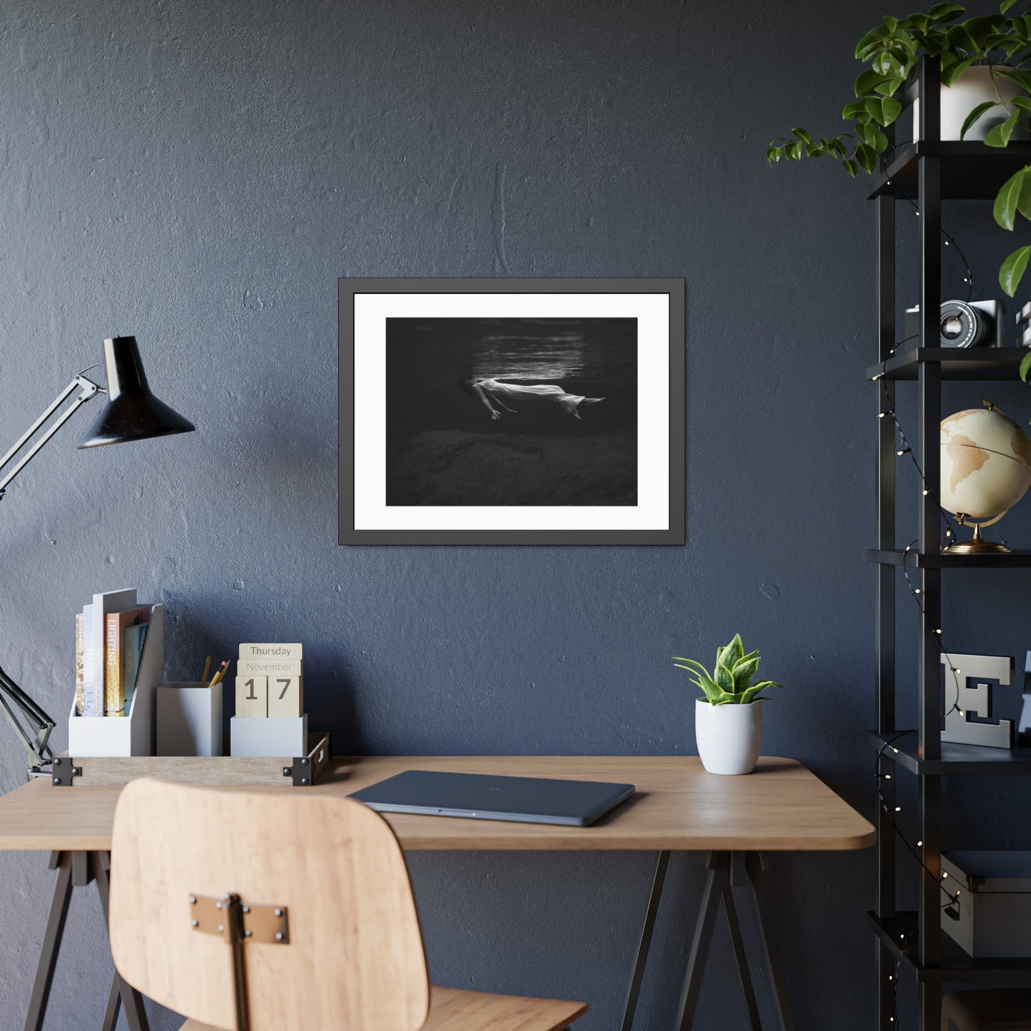 Weeki Wachee spring by Toni Frissell Framed Poster