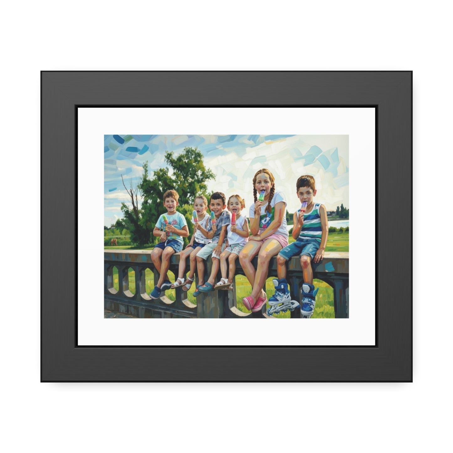 Framed Poster - Custom Family Portrait Art Print