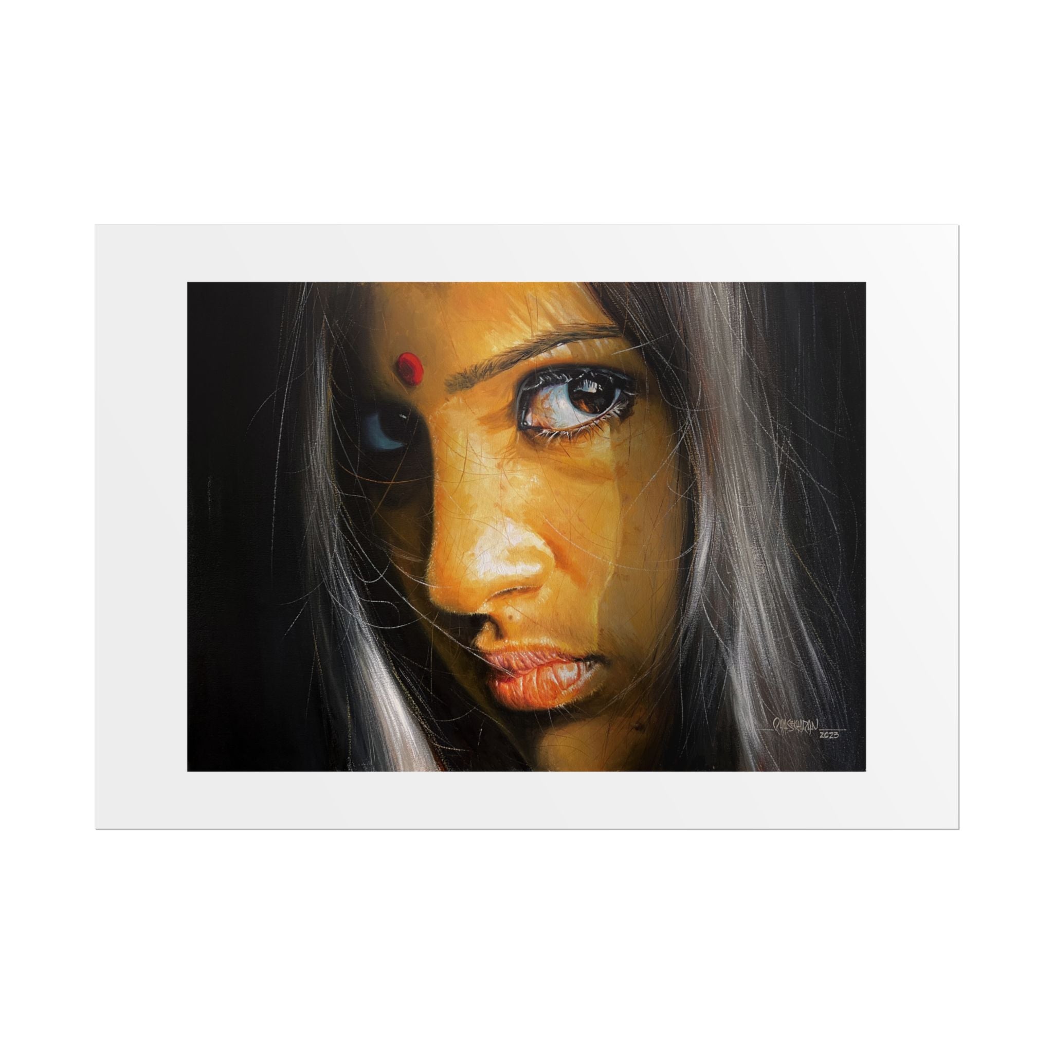 Razor Edged by Rajasekharan Parameswaran Wall Art Print