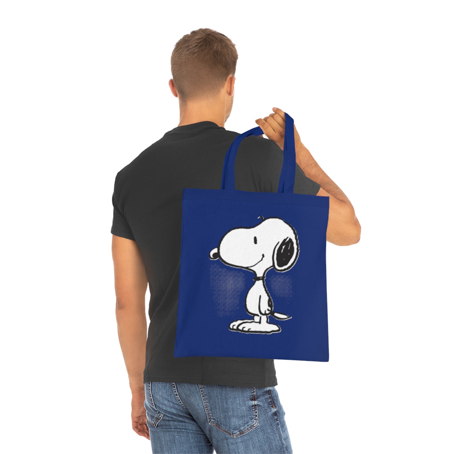 Classic Snoopy Cotton Tote Bag – Retro Peanuts Character Tote