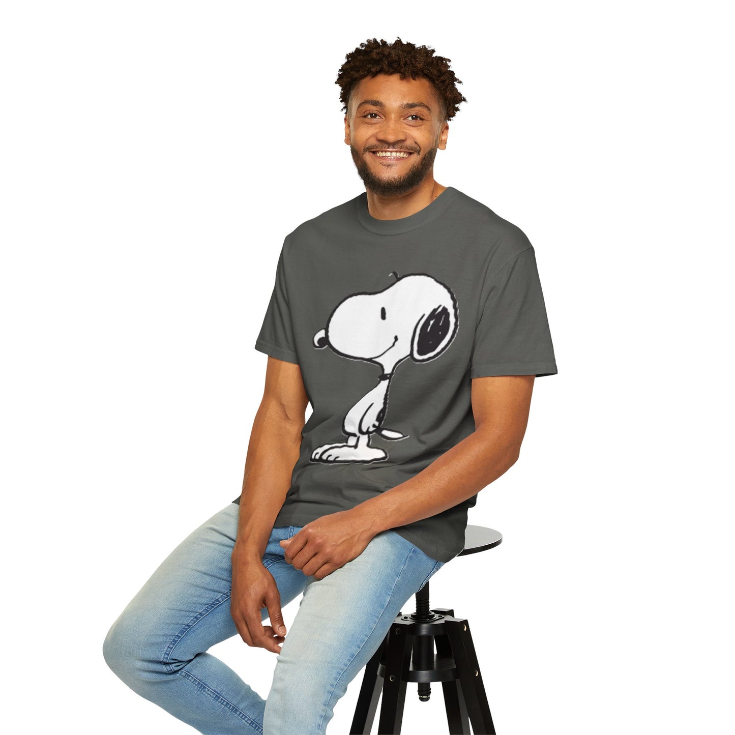 Classic Snoopy Unisex Garment-Dyed T-shirt