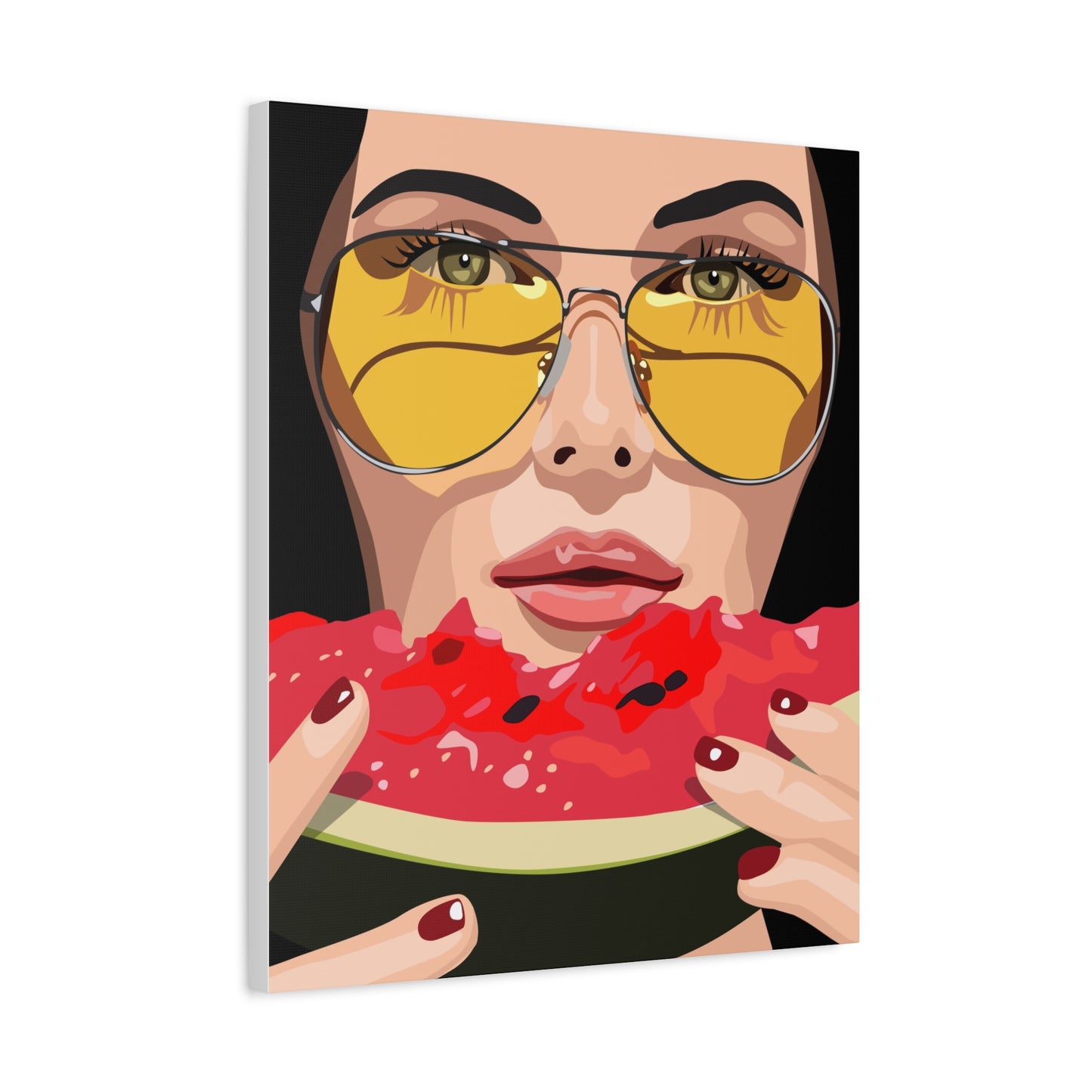 Vivid 81 by Orit Fuchs Matte Canvas Wall Art Print