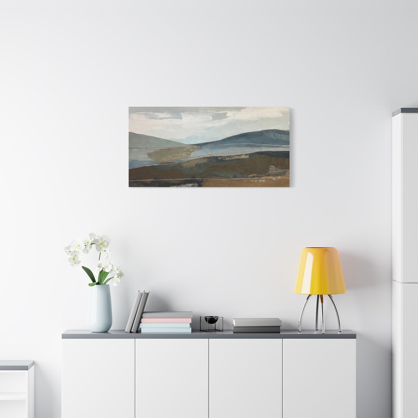 Landscape print Matte Canvas, Stretched, 1.25"