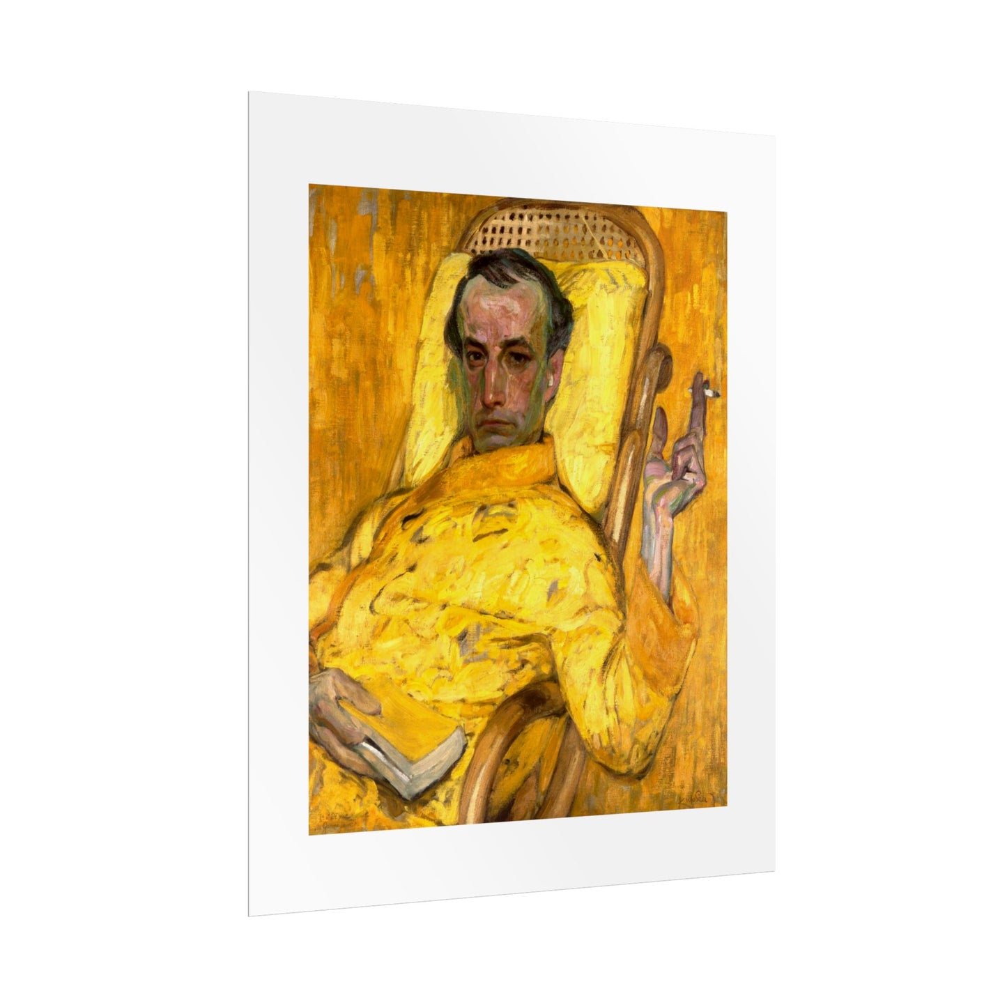 The Yellow Scale by František Kupka Wall Art Print