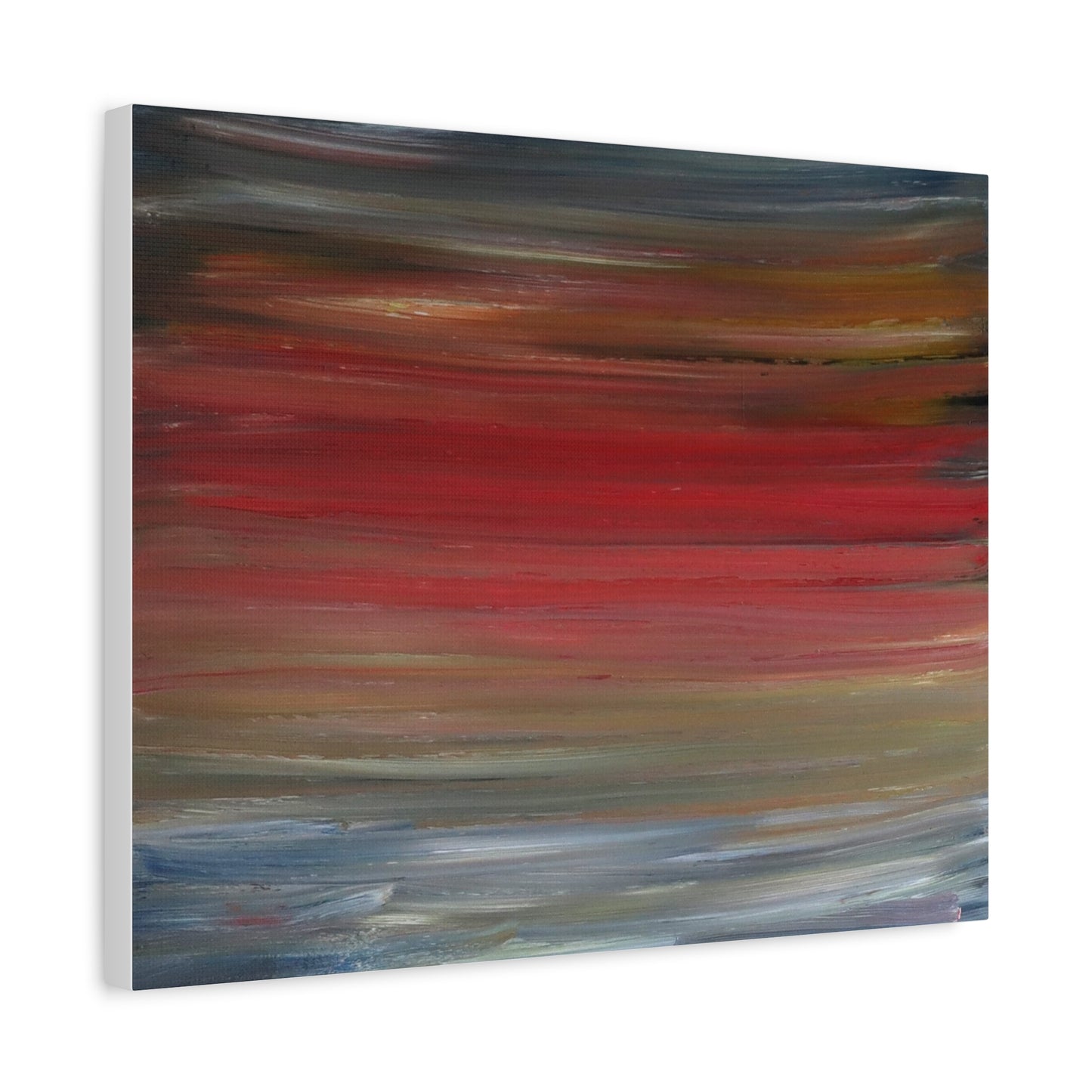 Misty morning by Norman Barrett Matte Canvas Print Wall Art
