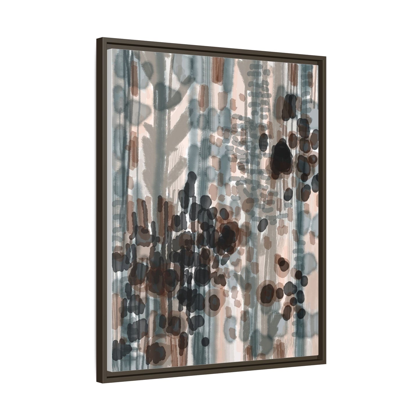 Vleken by an unknown artist Framed Canvas Art