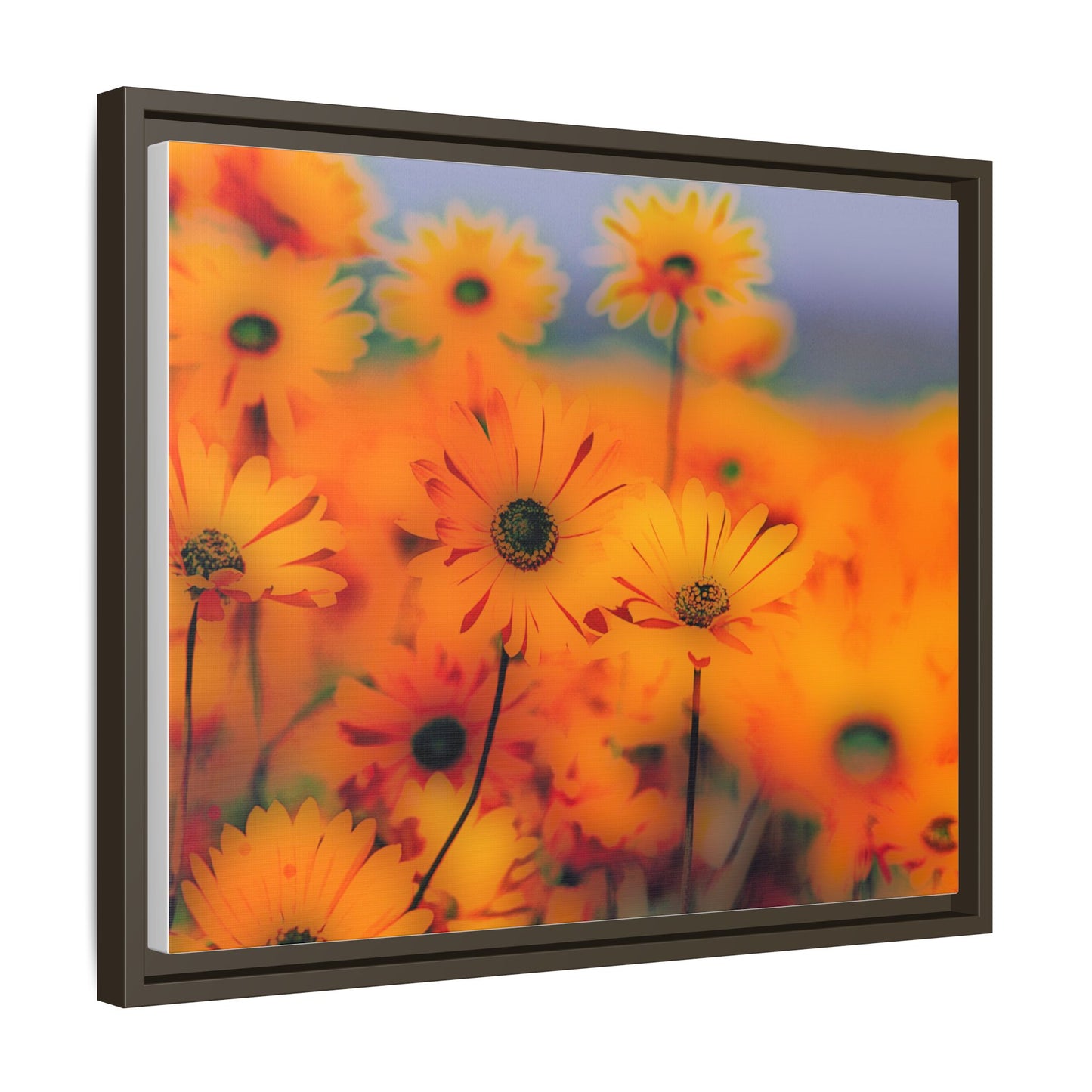 Bee Garden by Norman Barrett Framed Matte Canvas Wall Art Print