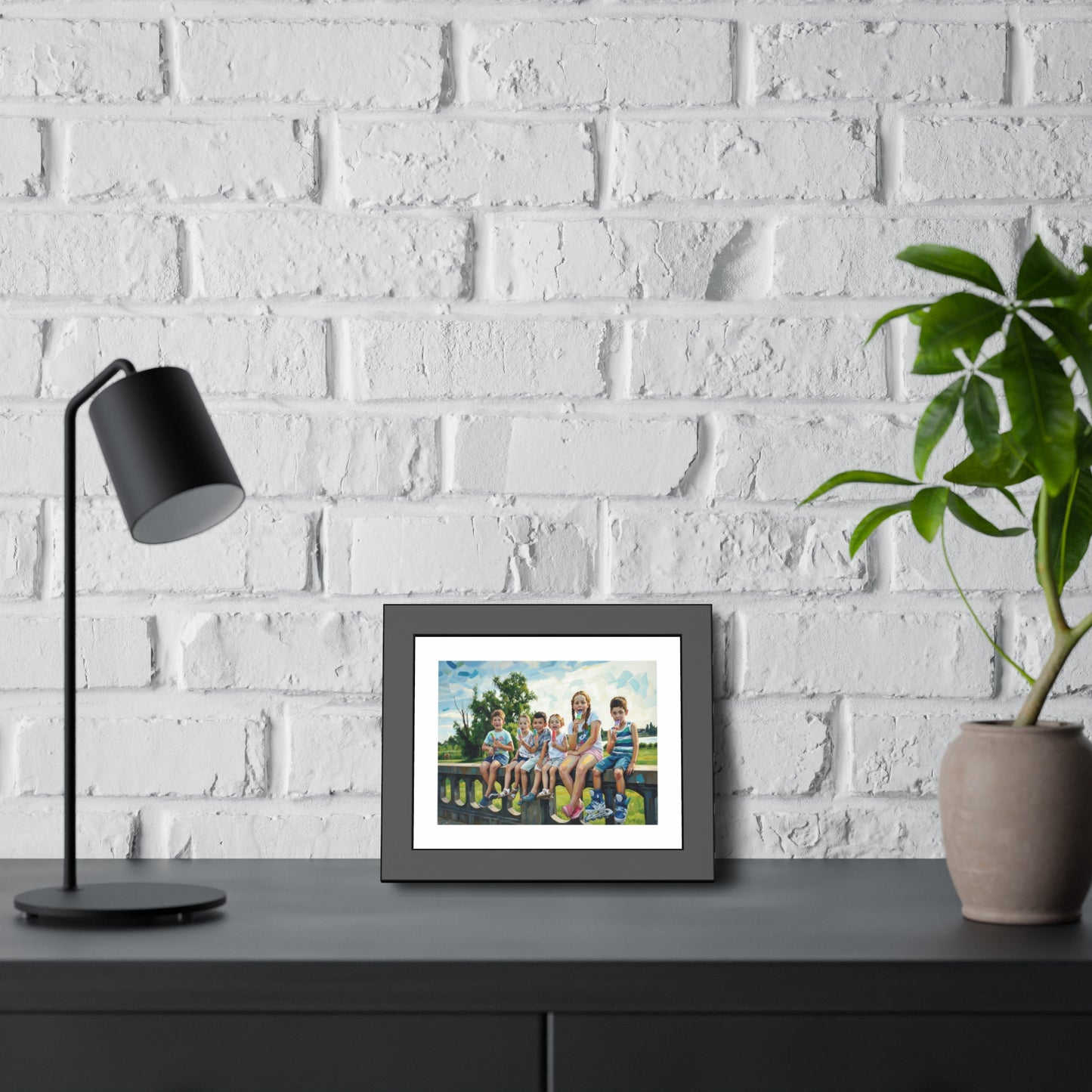 Framed Poster - Custom Family Portrait Art Print