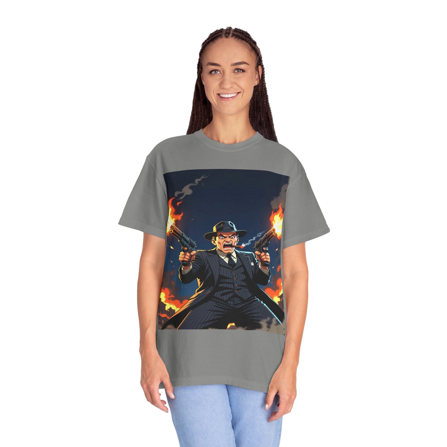 Gangster T‑Shirt — Vintage Outlaw Graphic Tee