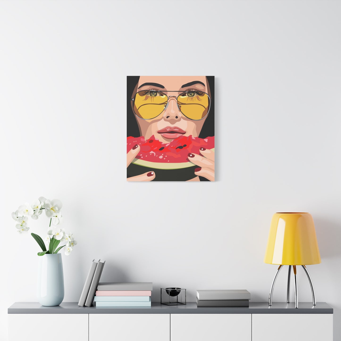 Vivid 81 by Orit Fuchs Matte Canvas Wall Art Print