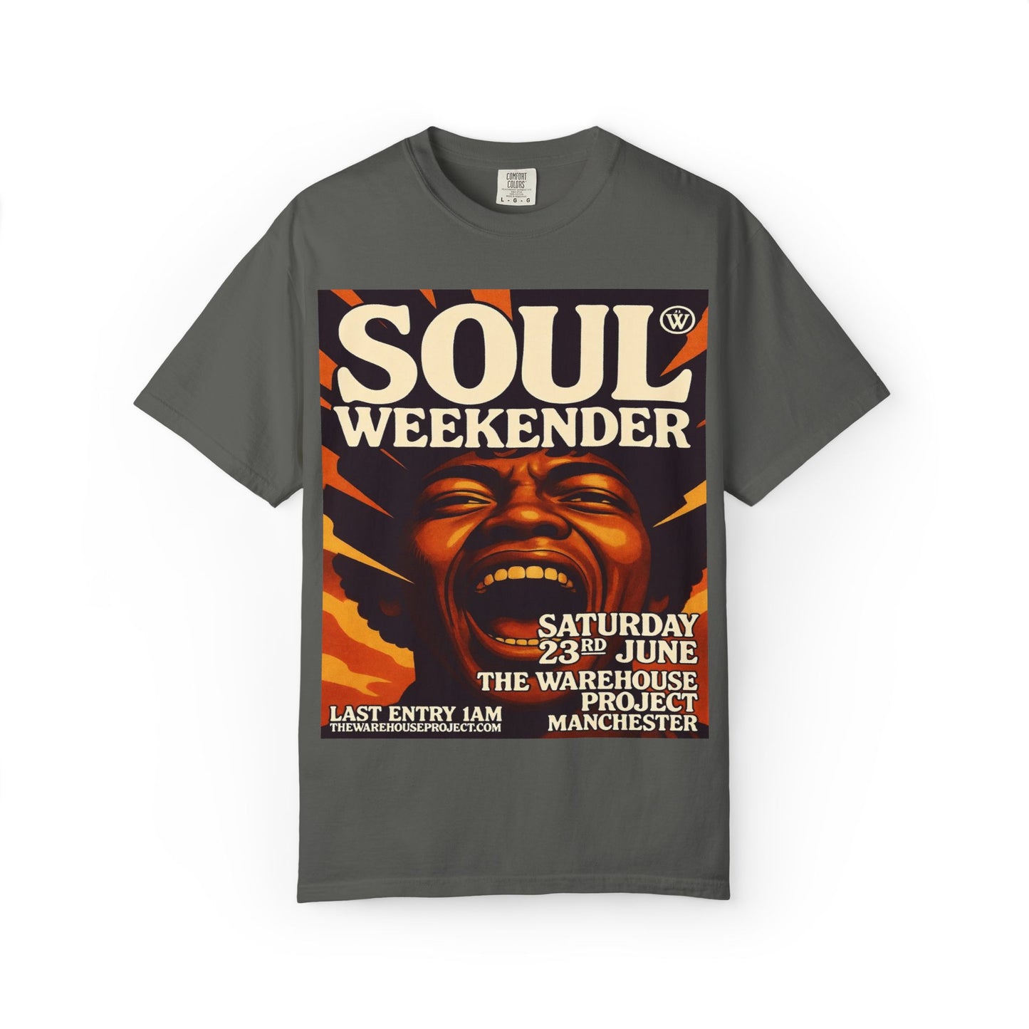 Soul Weekender T-Shirt — Vintage Music Poster Tee