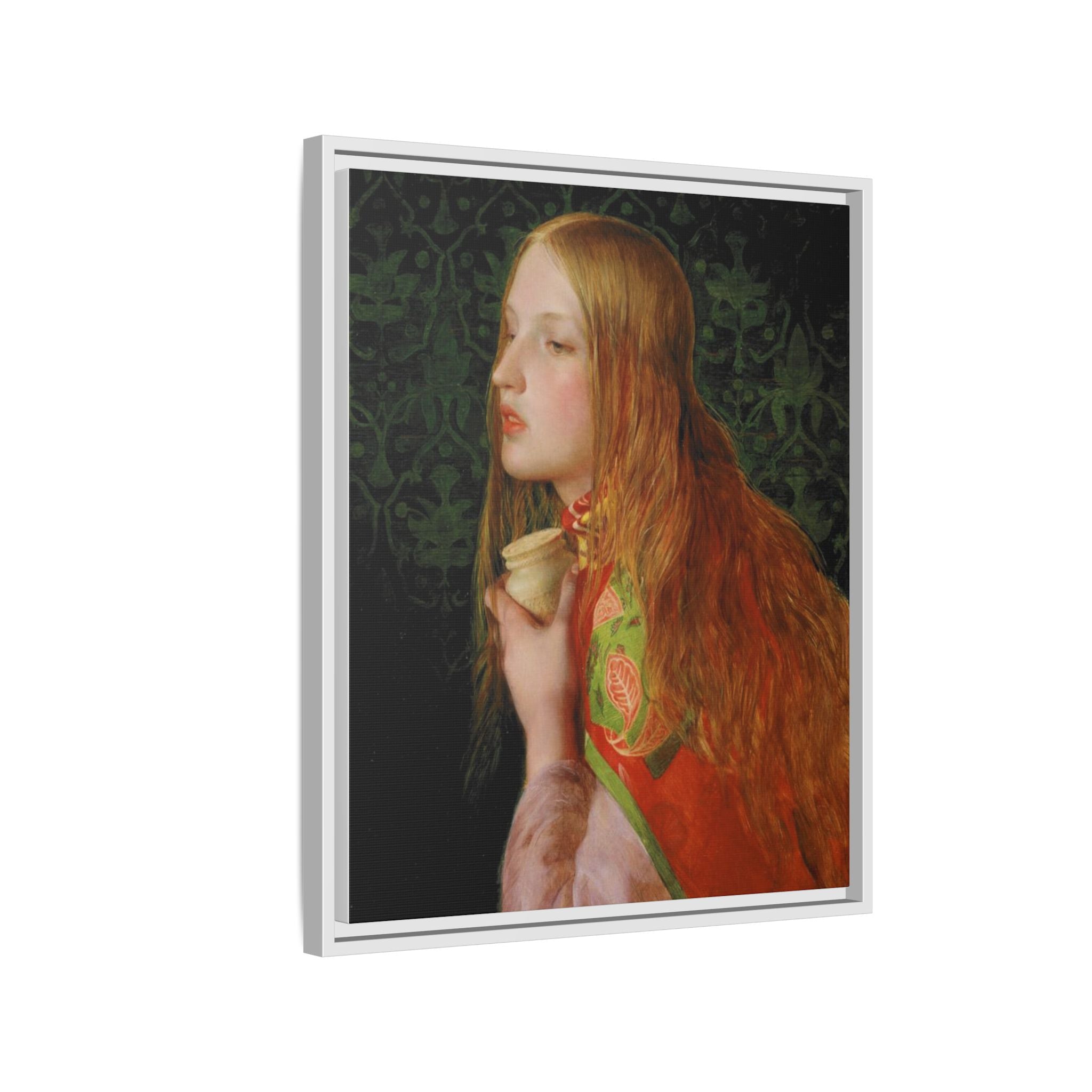 Mariya Magdalena by Frederick Sandys Framed Matte Canvas Wall Art Print