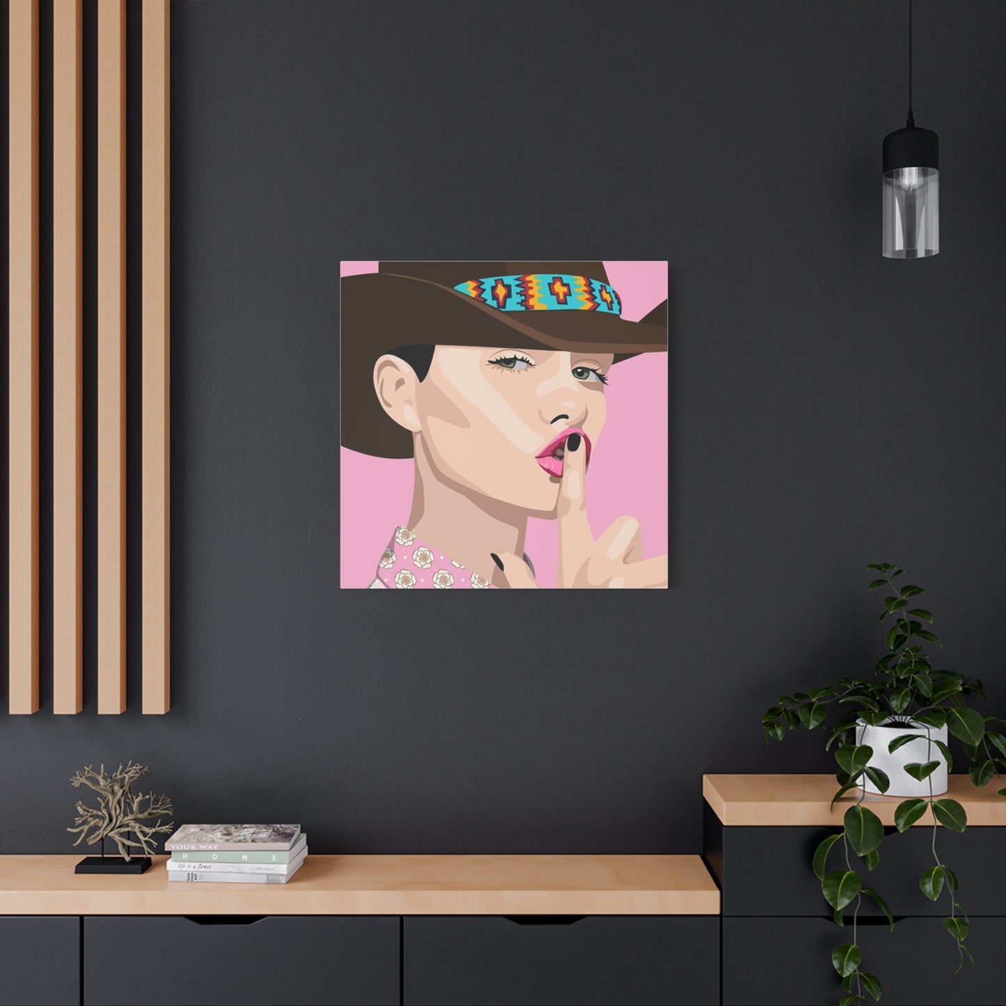 Vivid 63 by Orit Fuchs Canvas Wall Art Matte Stretched