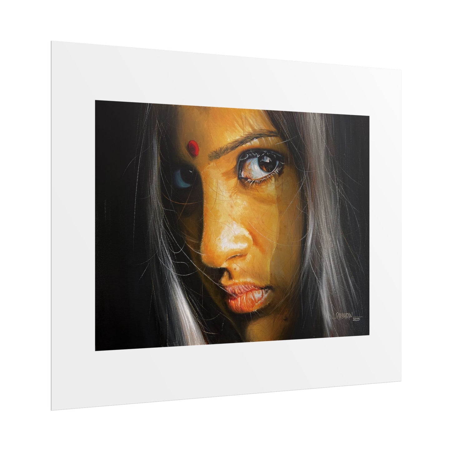 Razor Edged by Rajasekharan Parameswaran Wall Art Print