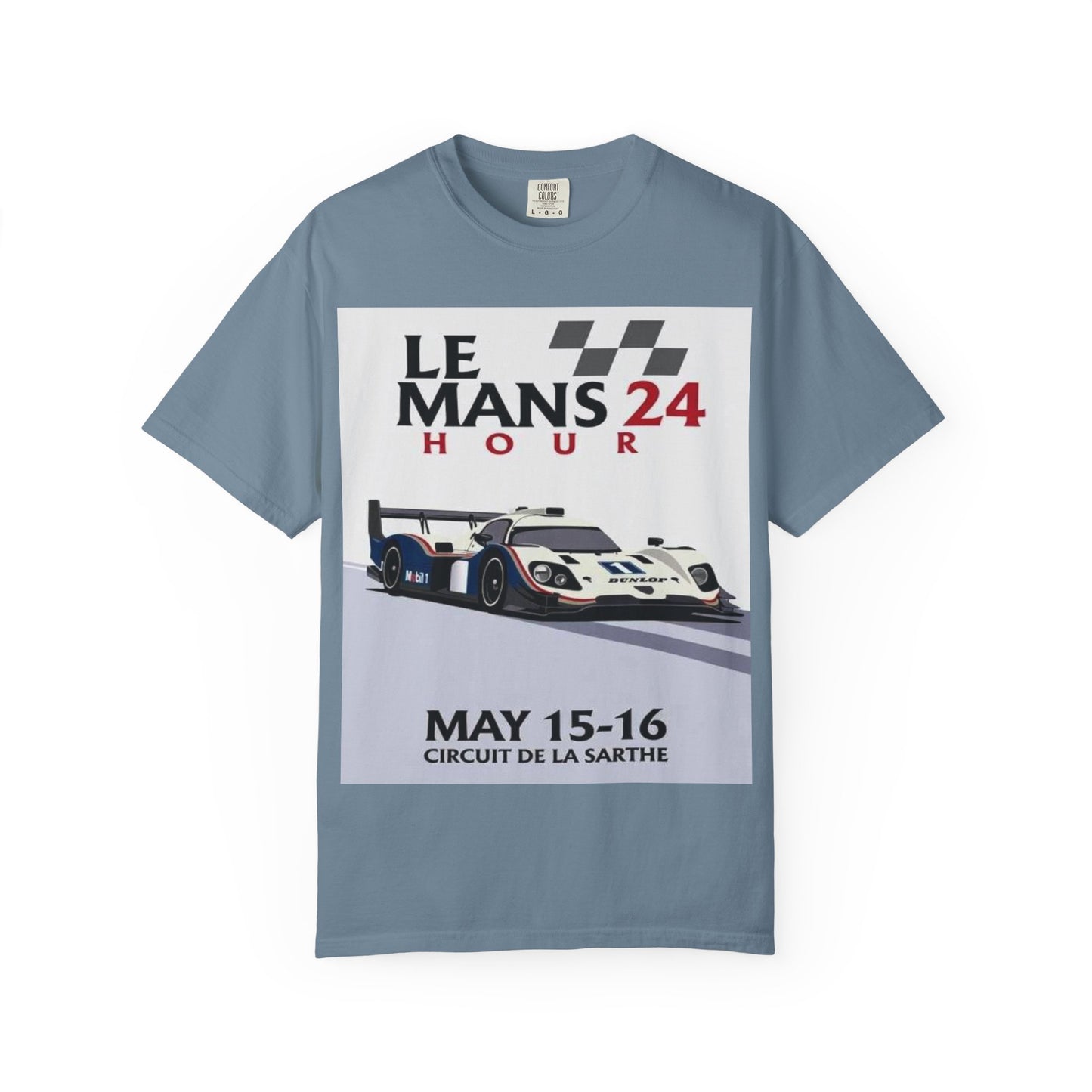 Le Mans 24 Hour Racing Poster T-Shirt — May 15-16 Circuit de la Sarthe