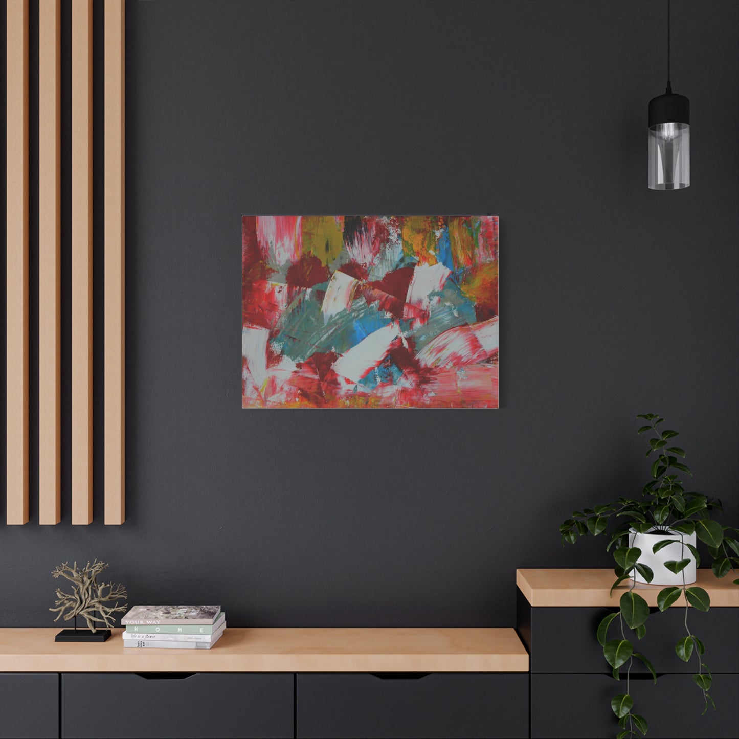 Lisbon falls by Kinga Ogieglo Matte Canvas Wall Art