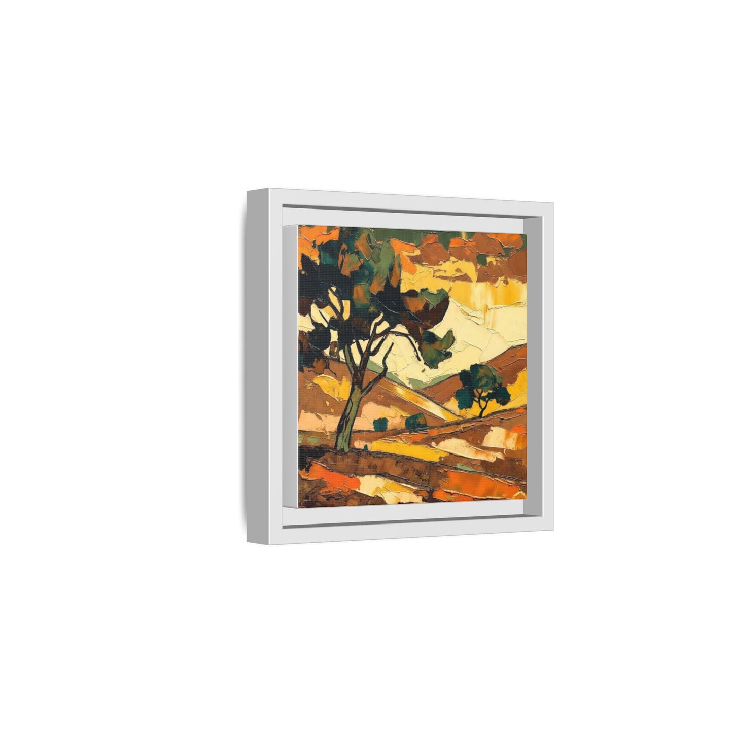Framed Matte Canvas Landscape Art Print