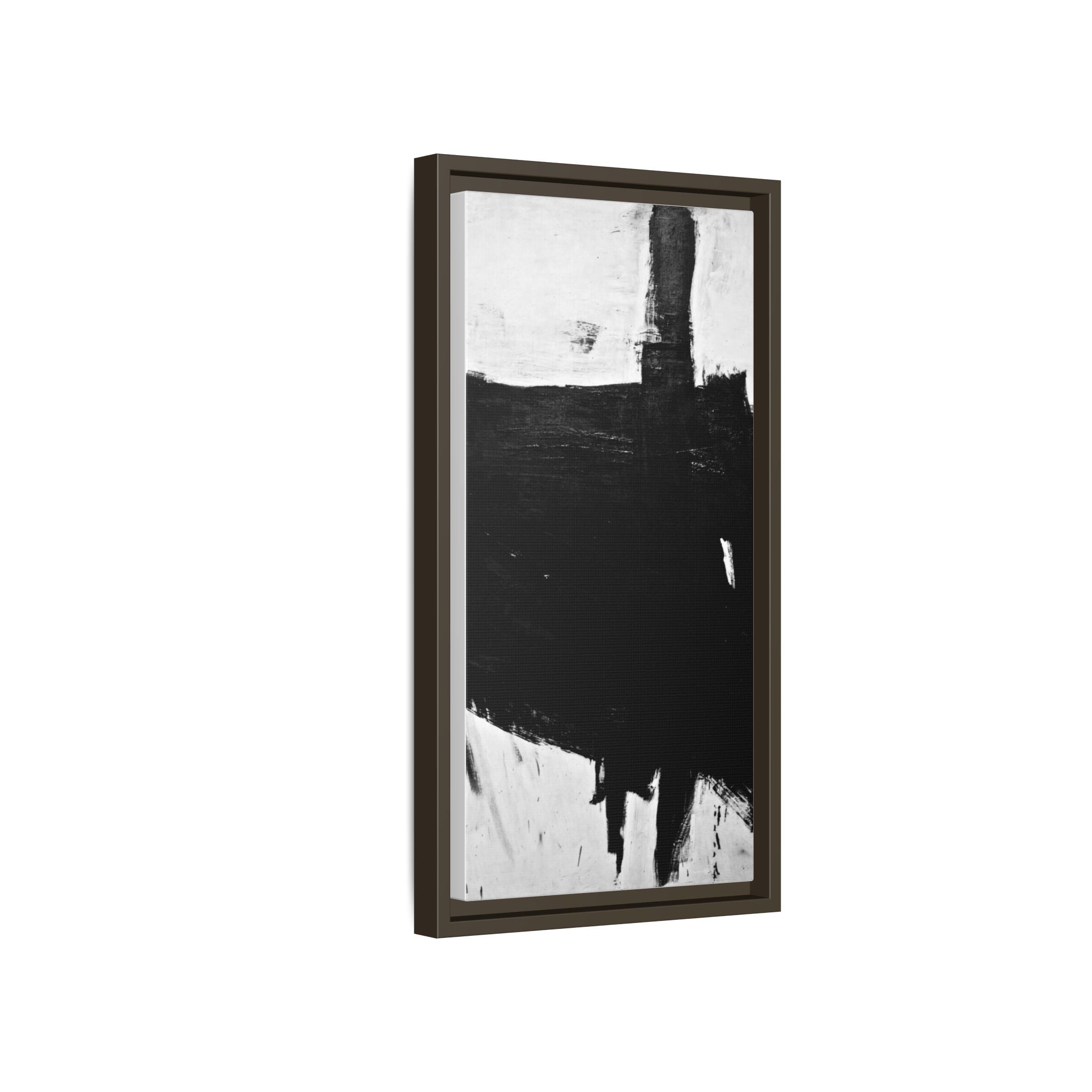 Sabra by Franz Kline Abstract Matte Canvas Framed Wall Art Print