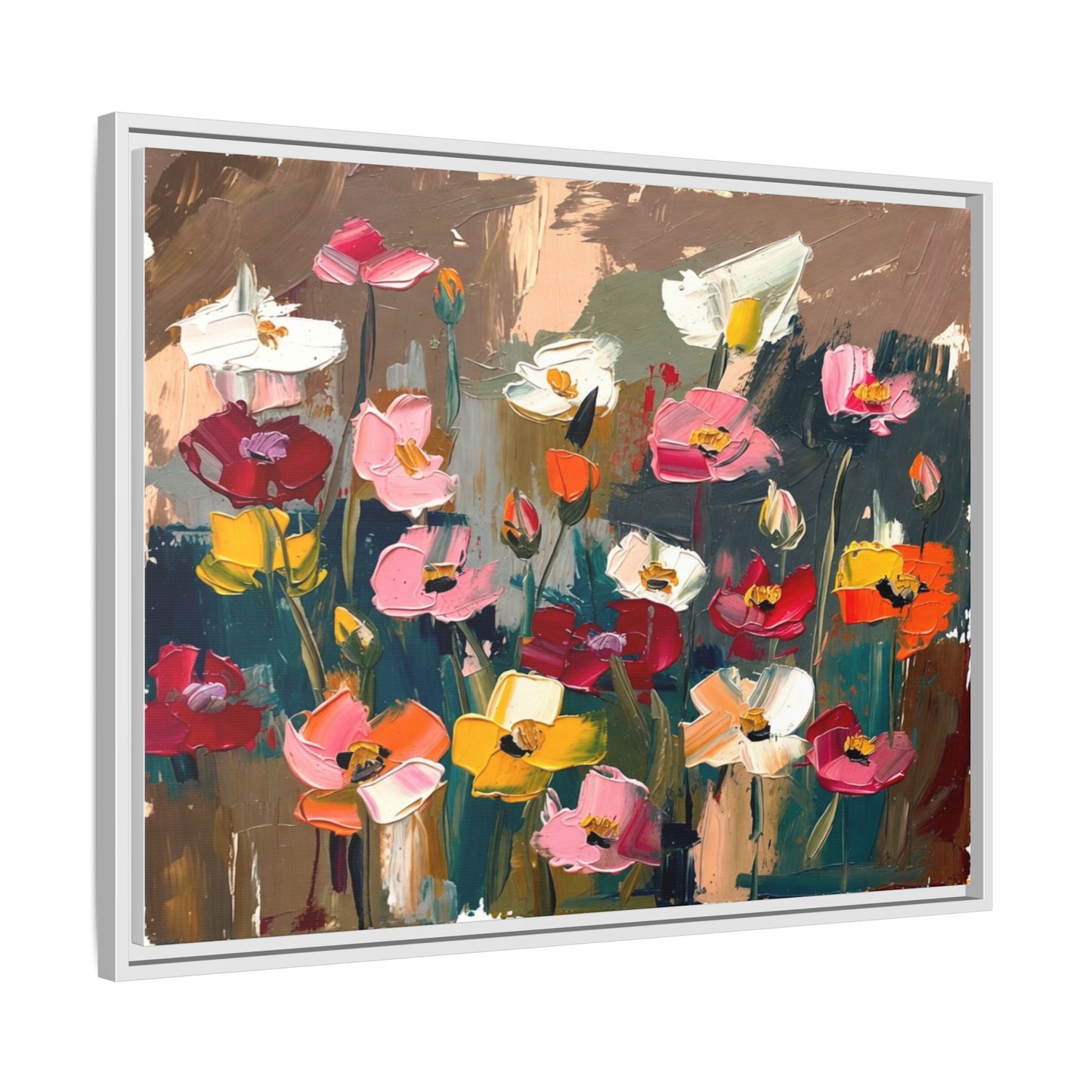 Matte Canvas, Framed (Multi-color)