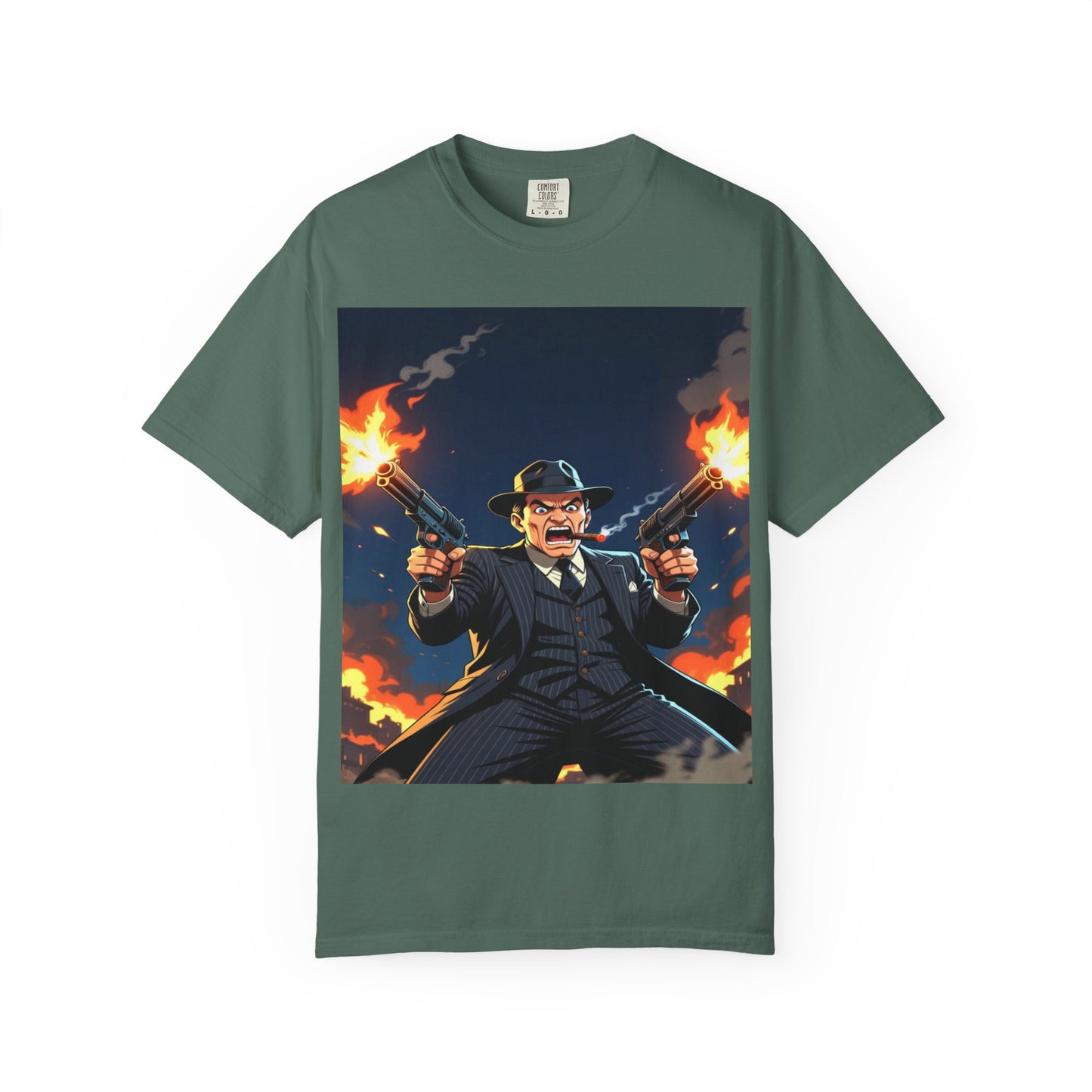 Gangster T‑Shirt — Vintage Outlaw Graphic Tee