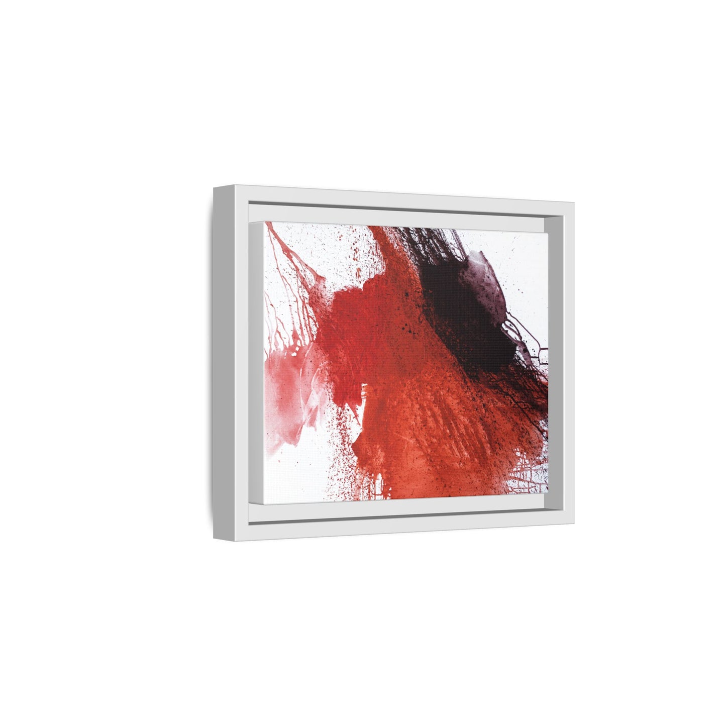 Flame by Natalija Miladinovic Matte Canvas Framed Wall Art