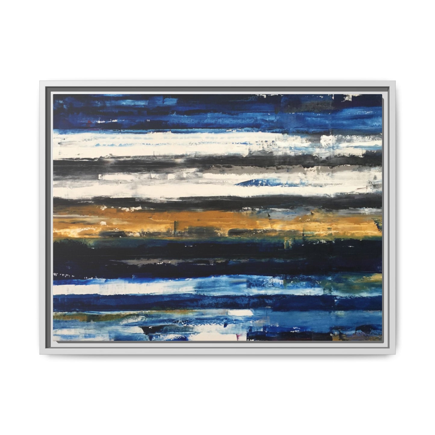 Tiny Buddha by Todd Williamson Framed Matte Canvas Abstract  Wall Art