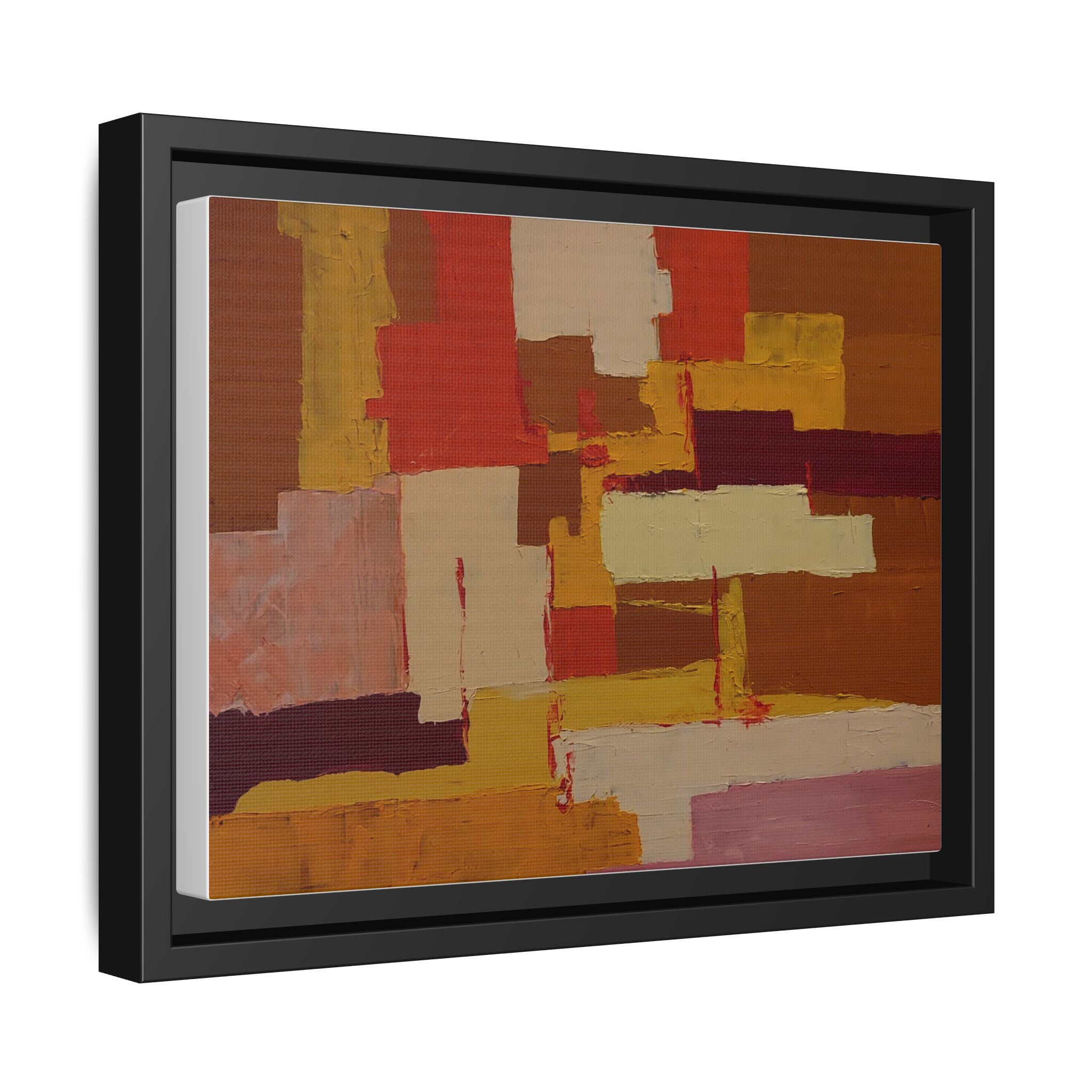 Tableau Confusion by Nicolae Calancea Framed Canvas Wall Art Print
