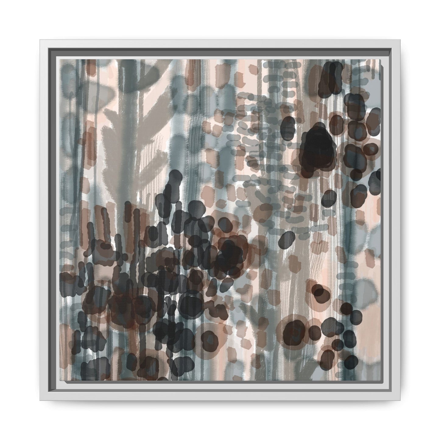 Vleken by an unknown artist Framed Canvas Art