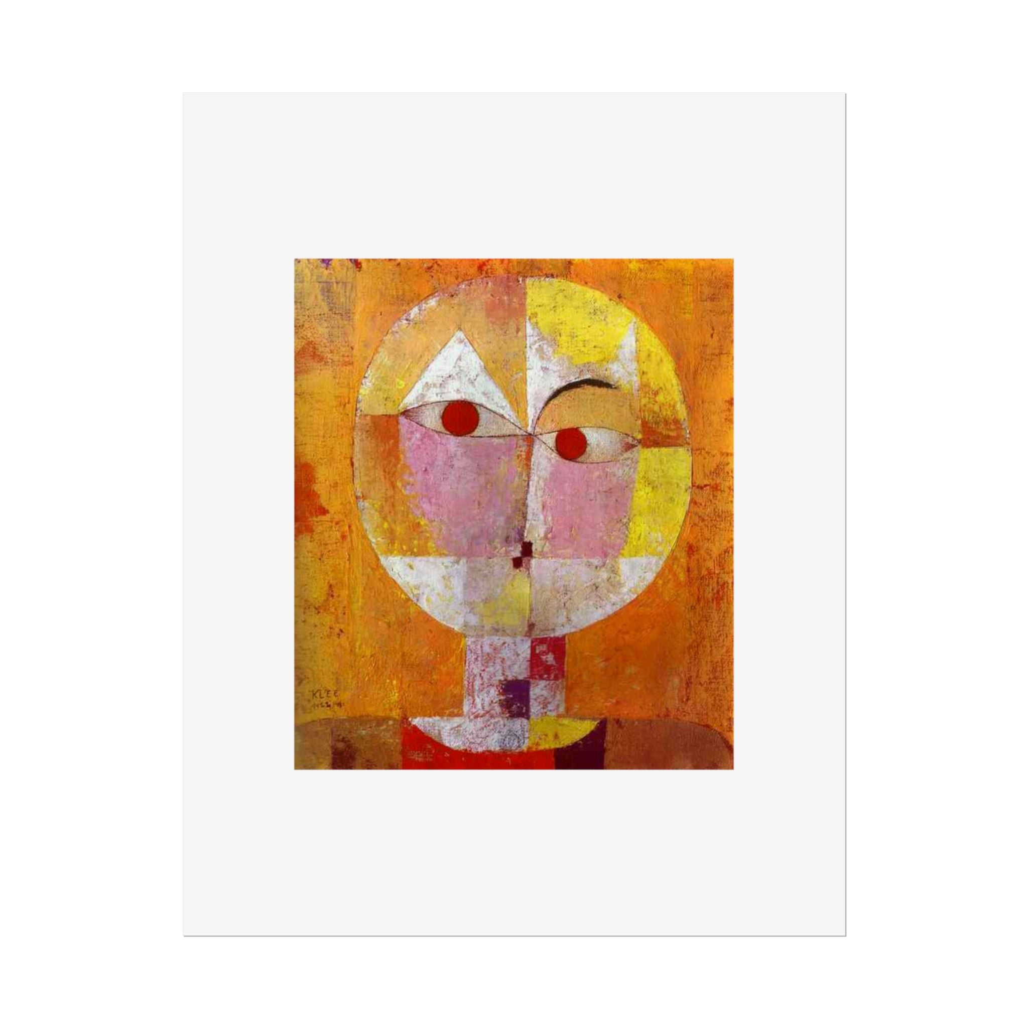Senecio II by Paul Klee Wall Art Print