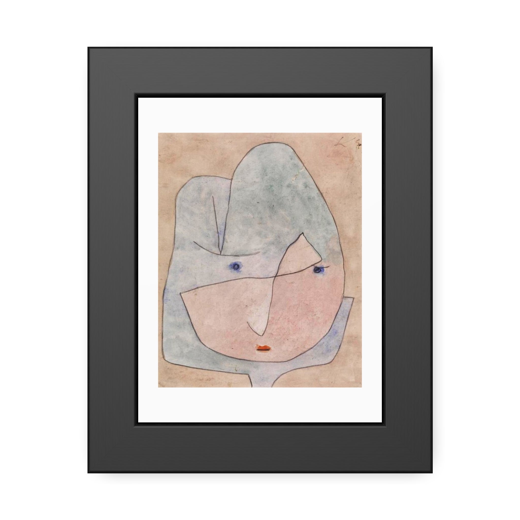 This Bloom is About to Wither by Paul Klee Framed Wall Art Poster