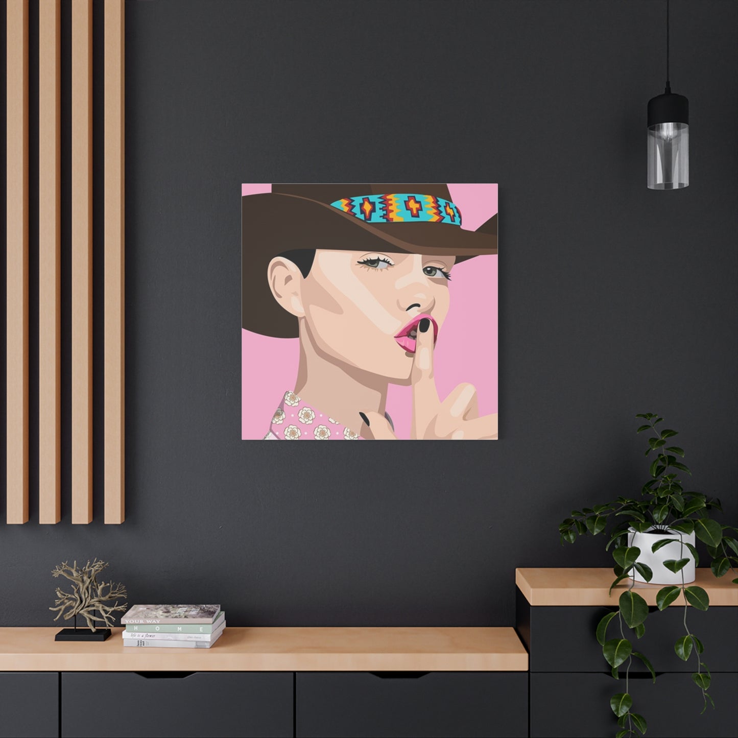 Vivid 63 by Orit Fuchs Canvas Wall Art Matte Stretched