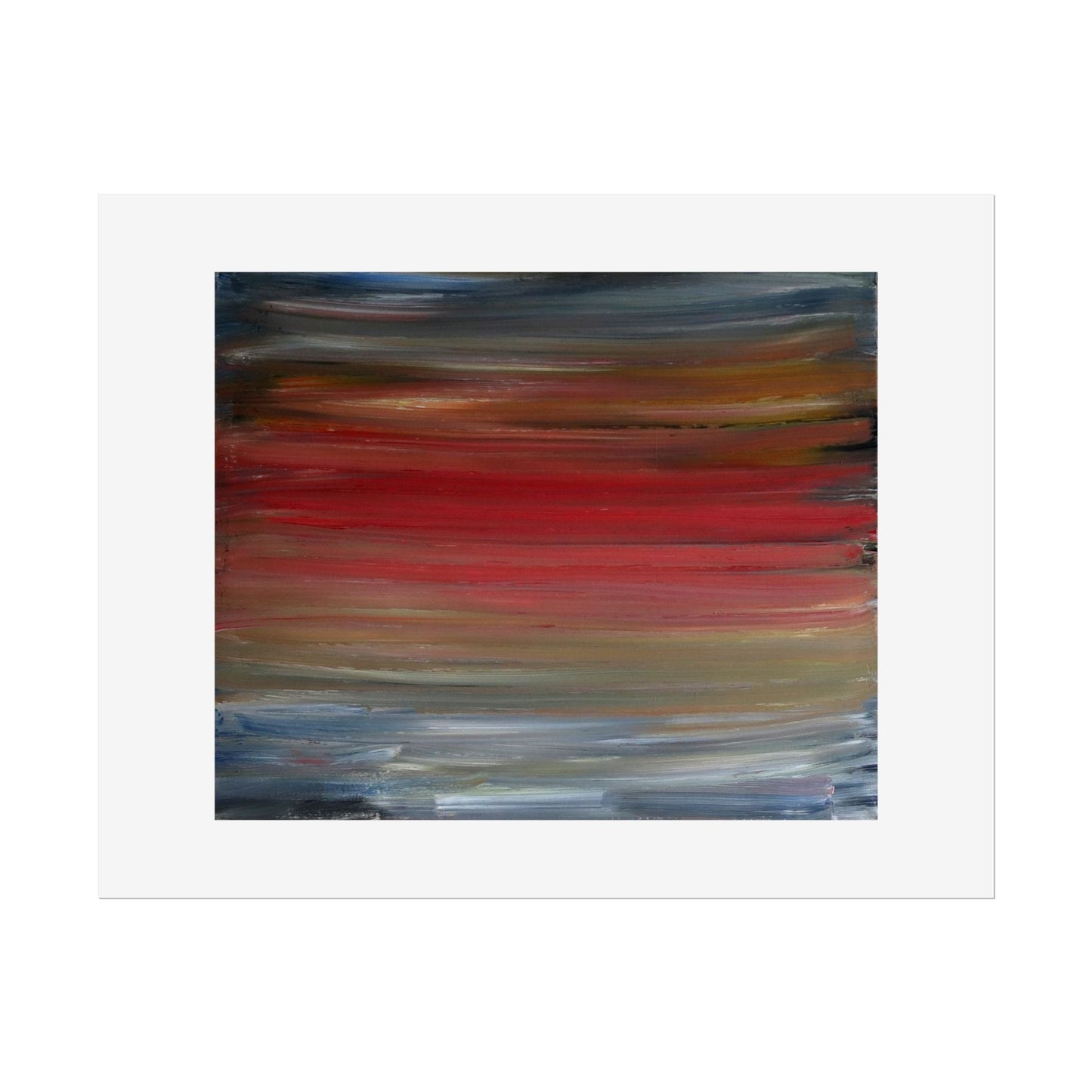 Misty morning by Norman Barrett Wall Art Print