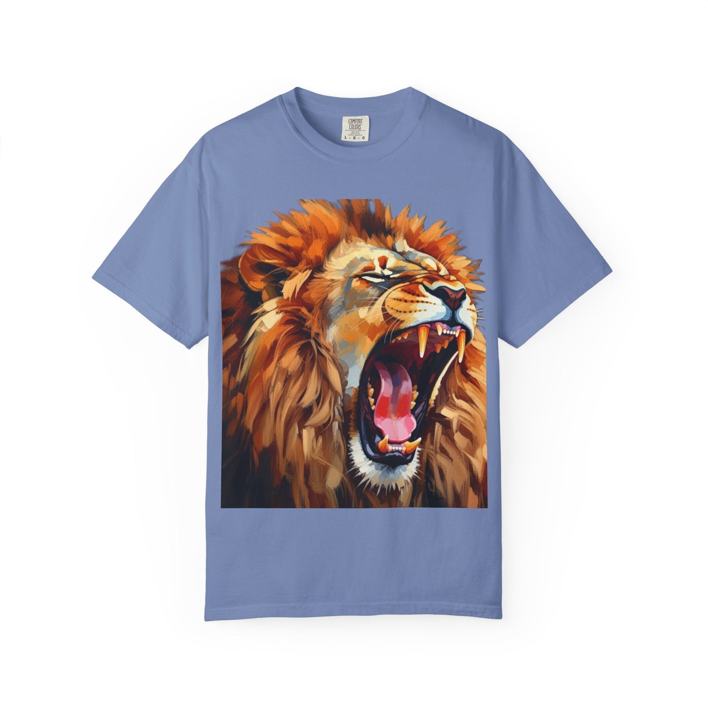 Roaring Lion T-Shirt Bold Wildlife Graphic Tee