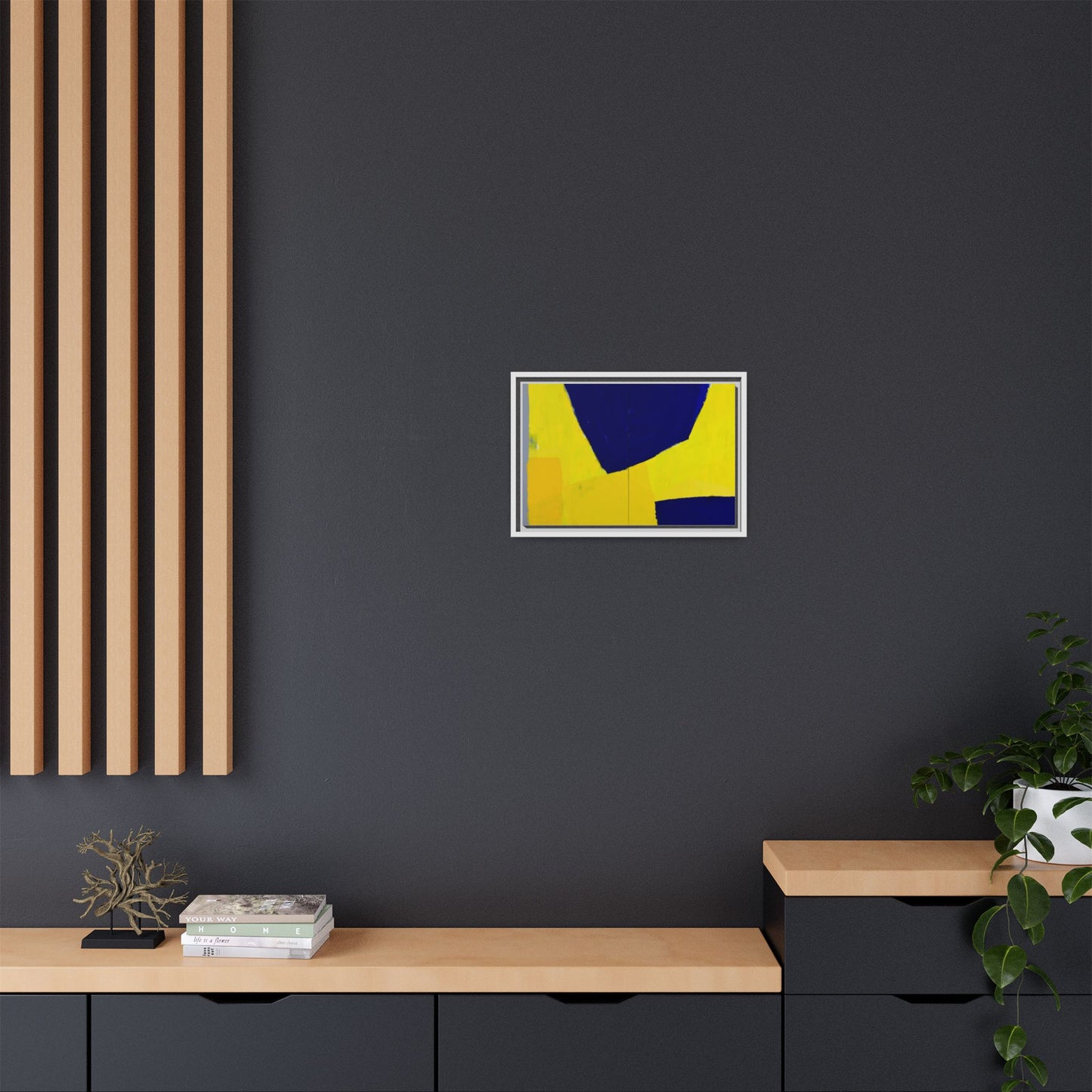 Lantenhammer by Lageplan Atelier Framed Modern Wall Art