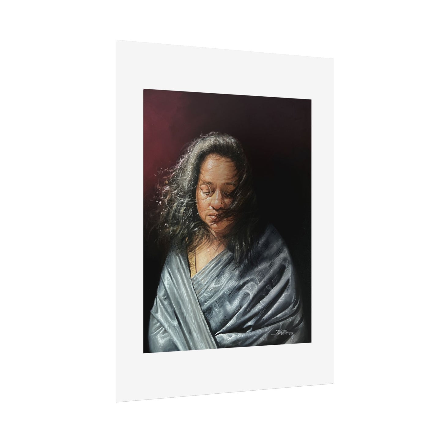 Tempest by Rajasekharan Parameswaran Wall Art Print