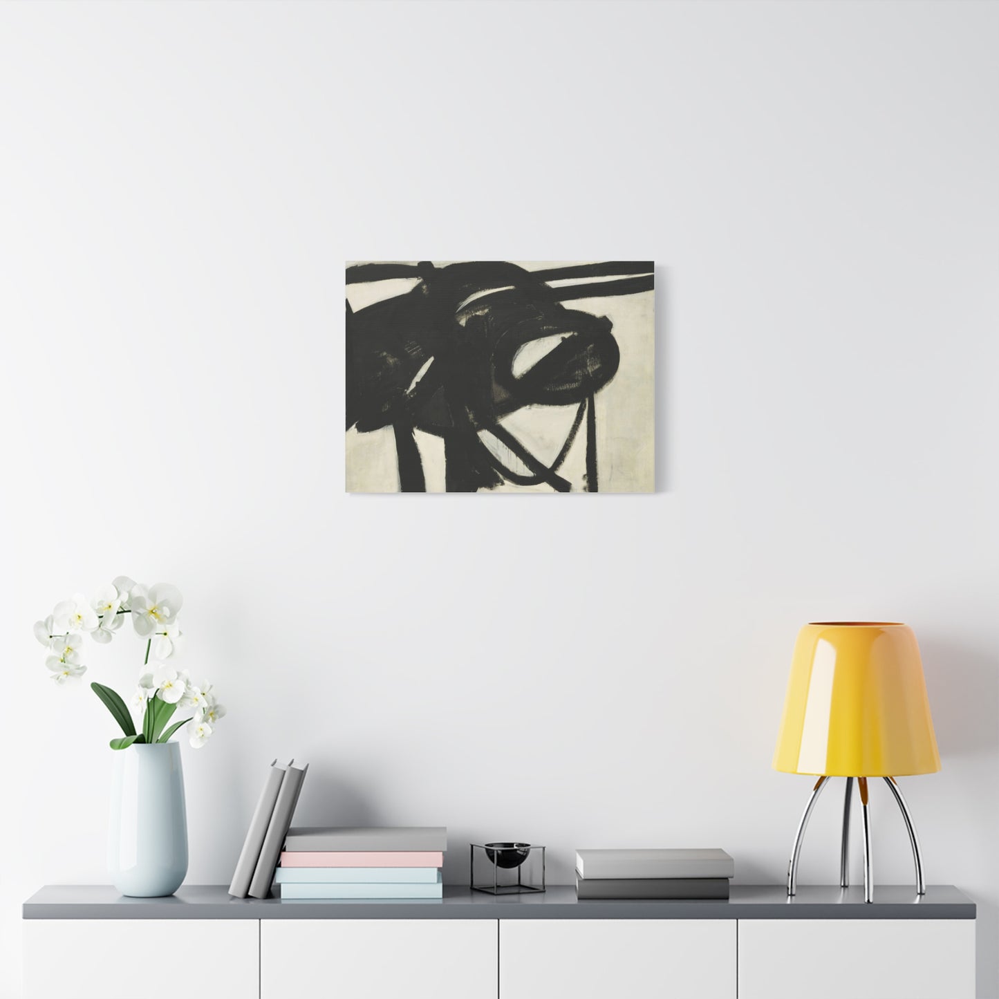 Chief by Franz Kline Abstract Matte Canvas Wall Art