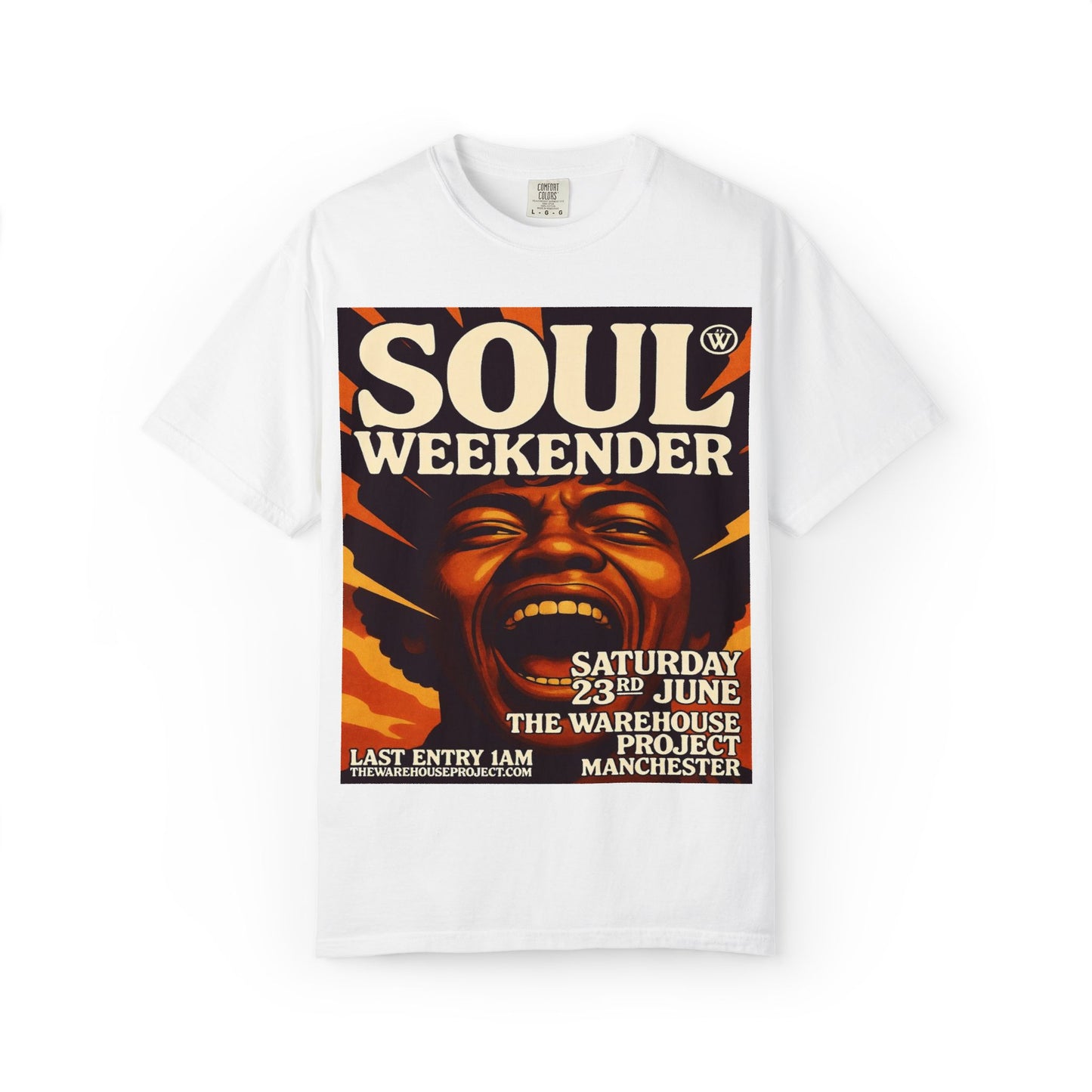 Soul Weekender T-Shirt — Vintage Music Poster Tee