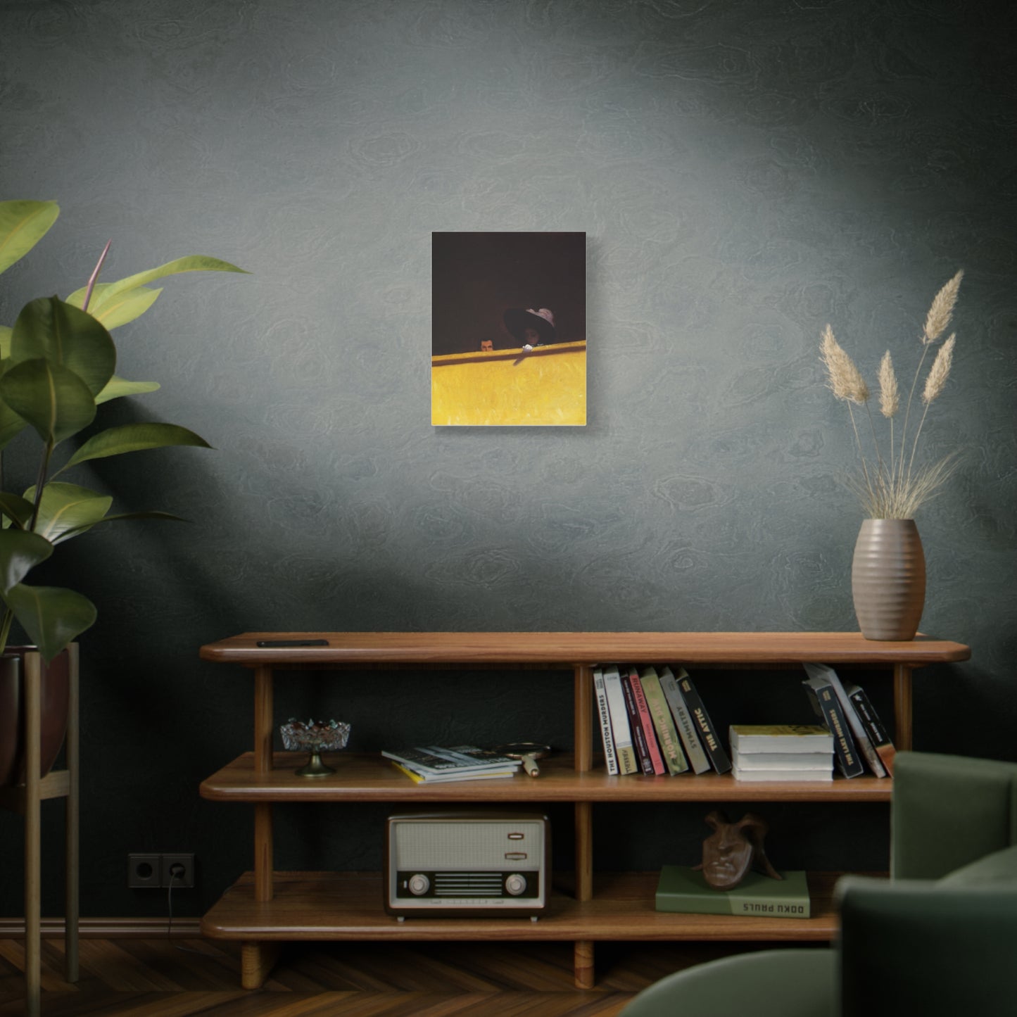 La loge de theatre by Félix Vallotton Matte Canvas Wall Art Print