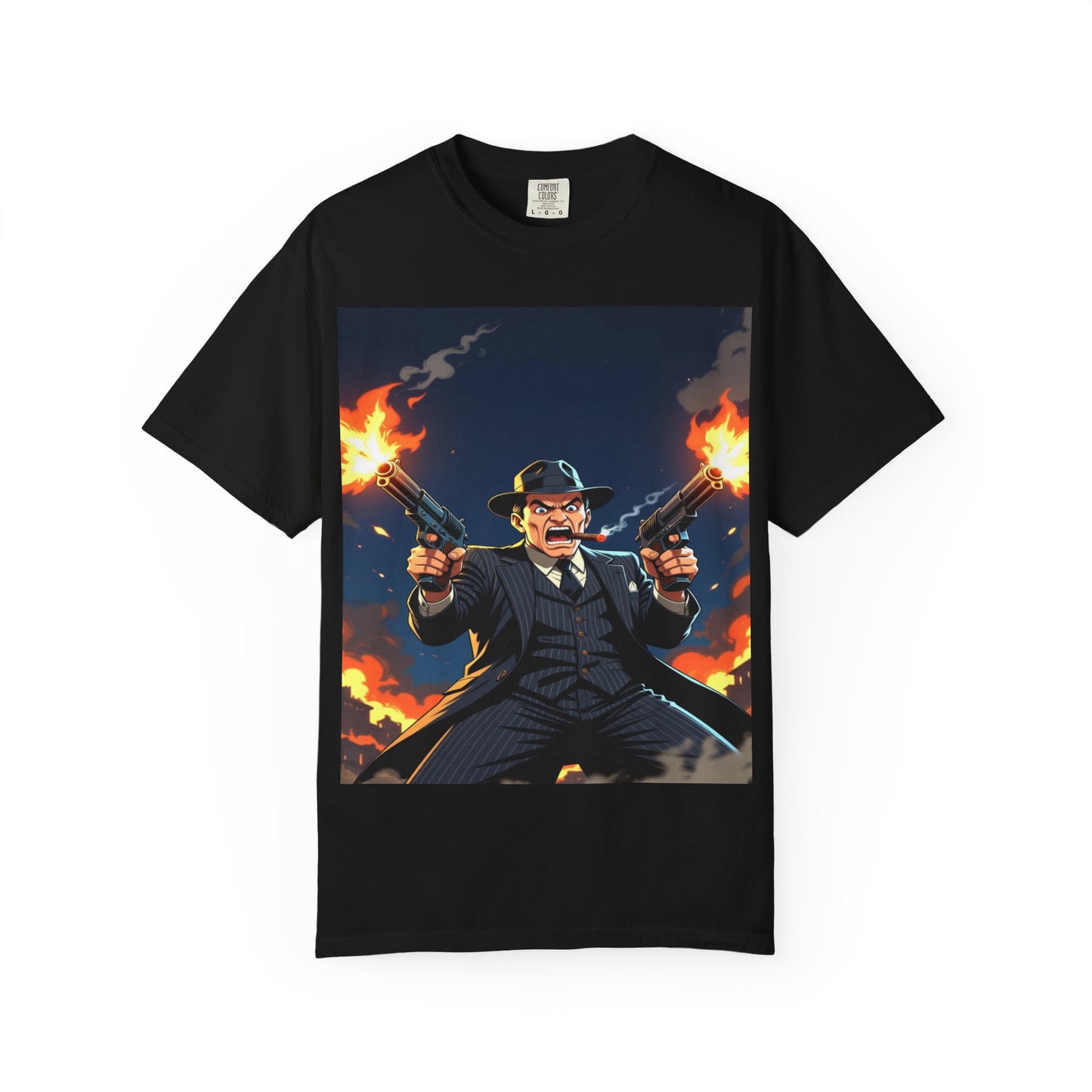 Gangster T‑Shirt — Vintage Outlaw Graphic Tee