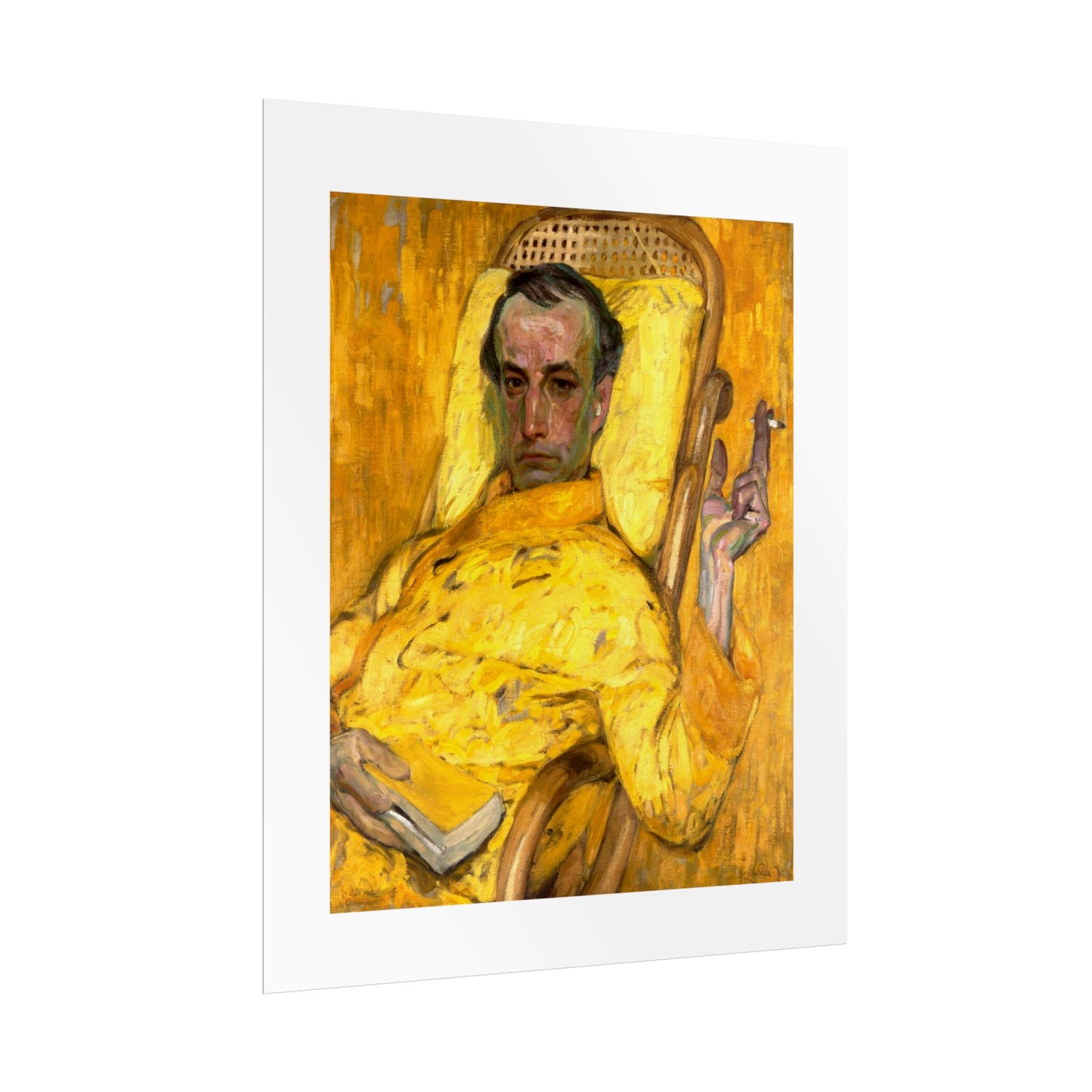 The Yellow Scale by František Kupka Wall Art Print