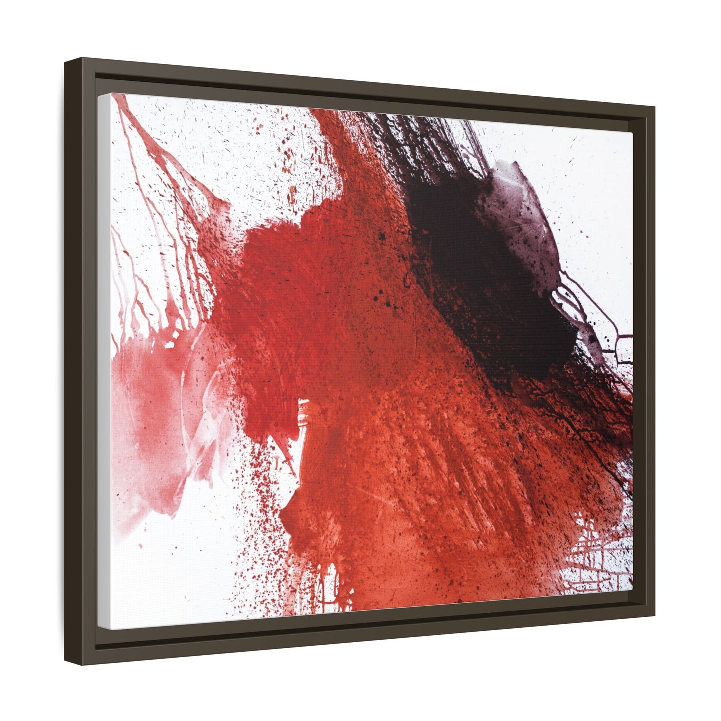 Flame by Natalija Miladinovic Matte Canvas Framed Wall Art