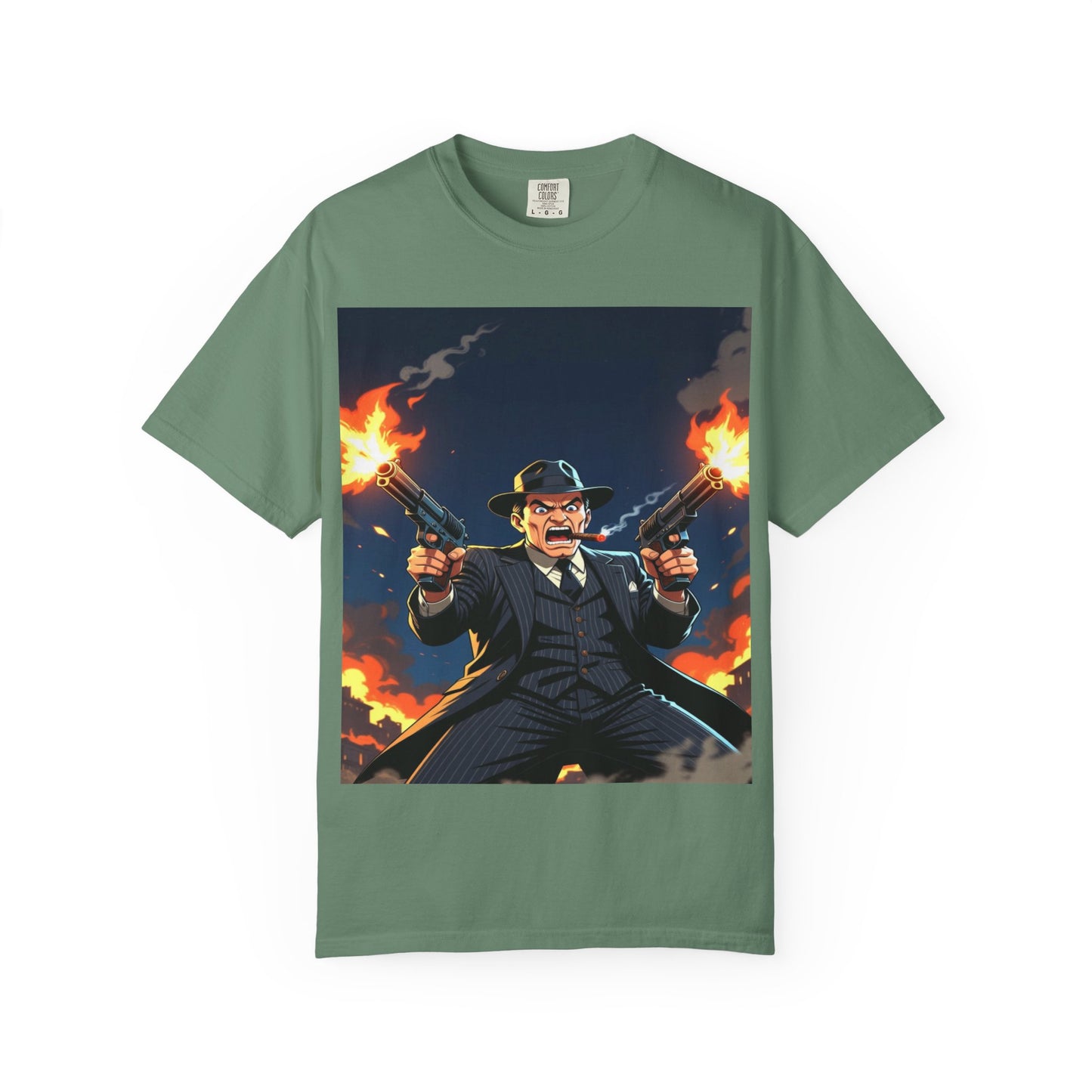 Gangster T‑Shirt — Vintage Outlaw Graphic Tee