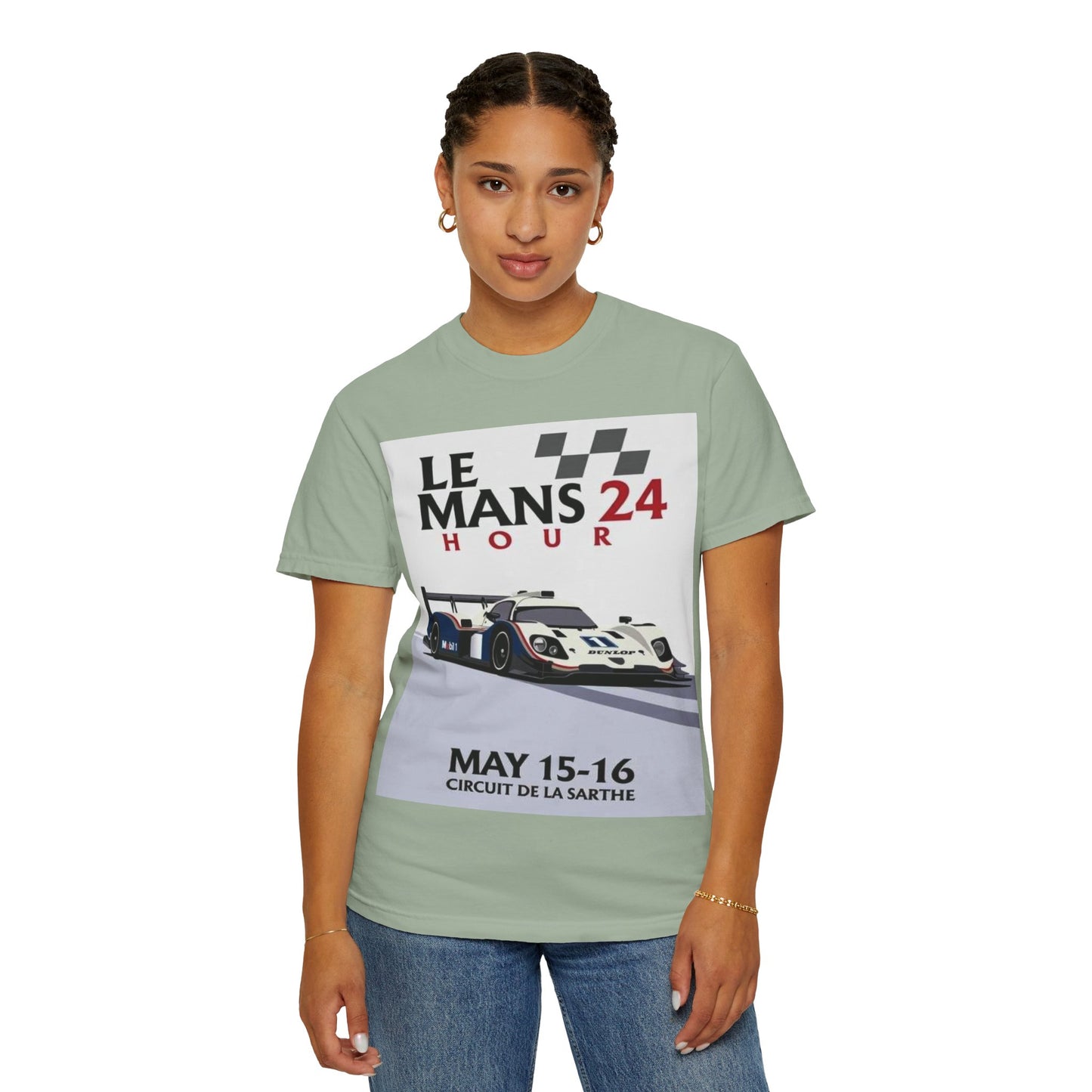 Le Mans 24 Hour Racing Poster T-Shirt — May 15-16 Circuit de la Sarthe