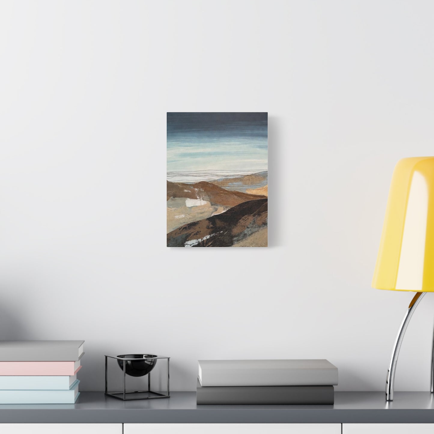 Abstract Landscape Matte Canvas Wall Art — Stretched 1.25"