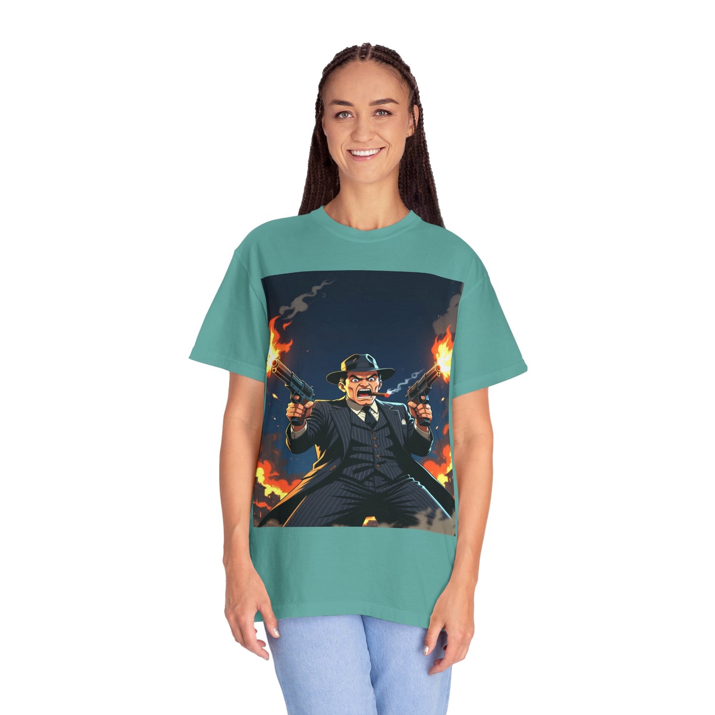 Gangster T‑Shirt — Vintage Outlaw Graphic Tee