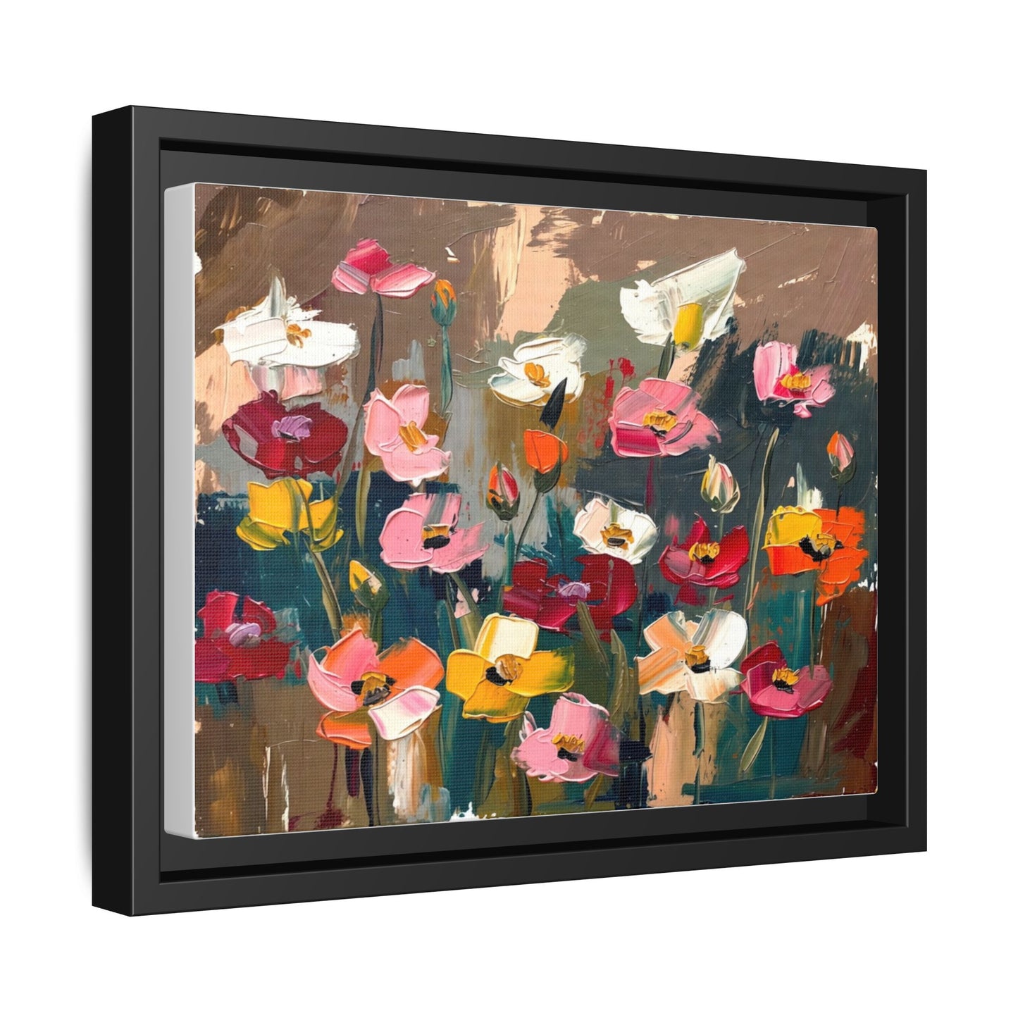 Matte Canvas, Framed (Multi-color)