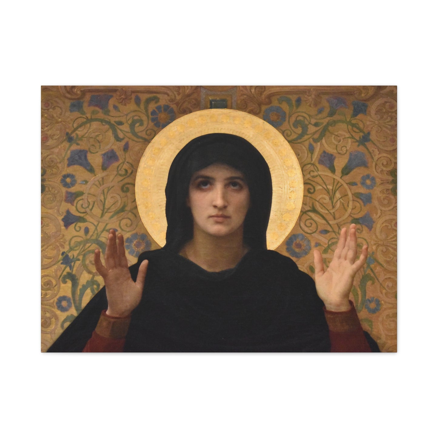 La Vierge consolatrice by William Adolphe Bouguereau Matte Stretched Wall Art