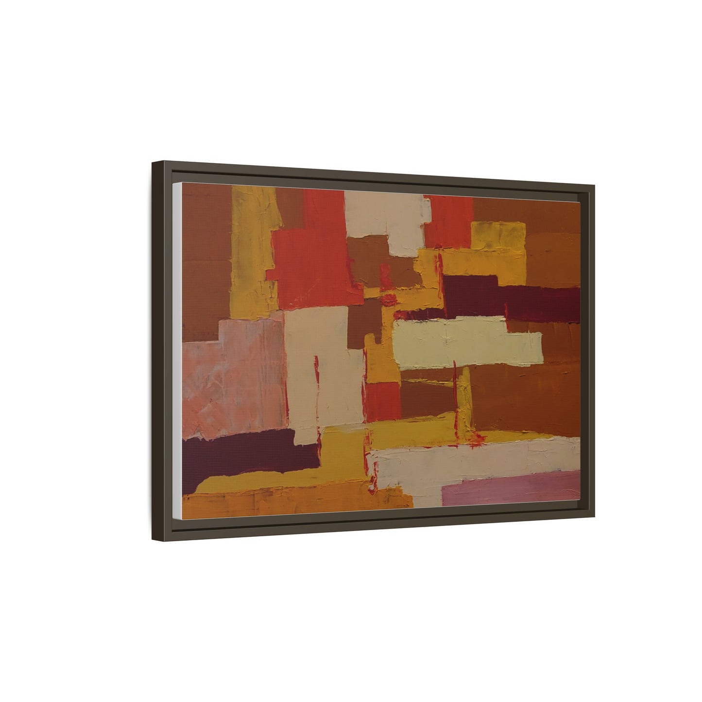 Tableau Confusion by Nicolae Calancea Framed Canvas Wall Art Print