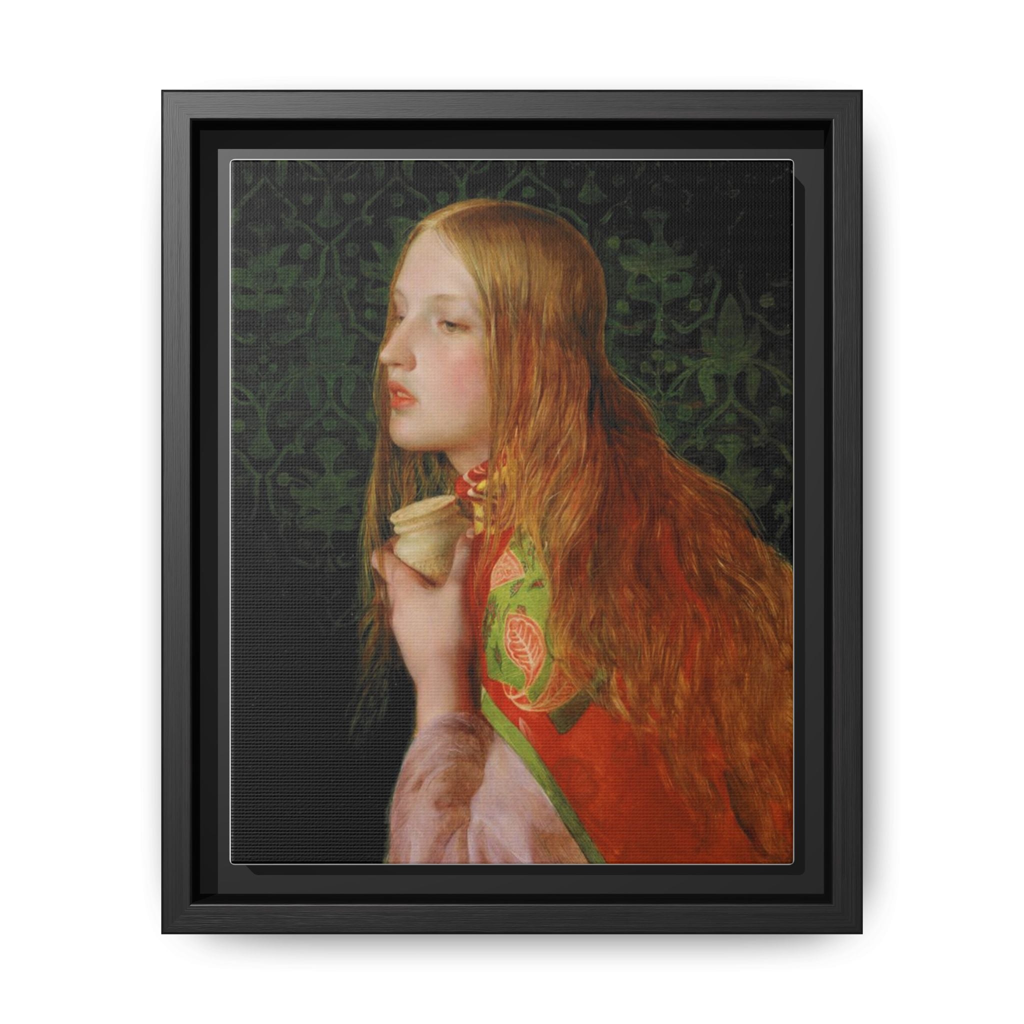 Mariya Magdalena by Frederick Sandys Framed Matte Canvas Wall Art Print