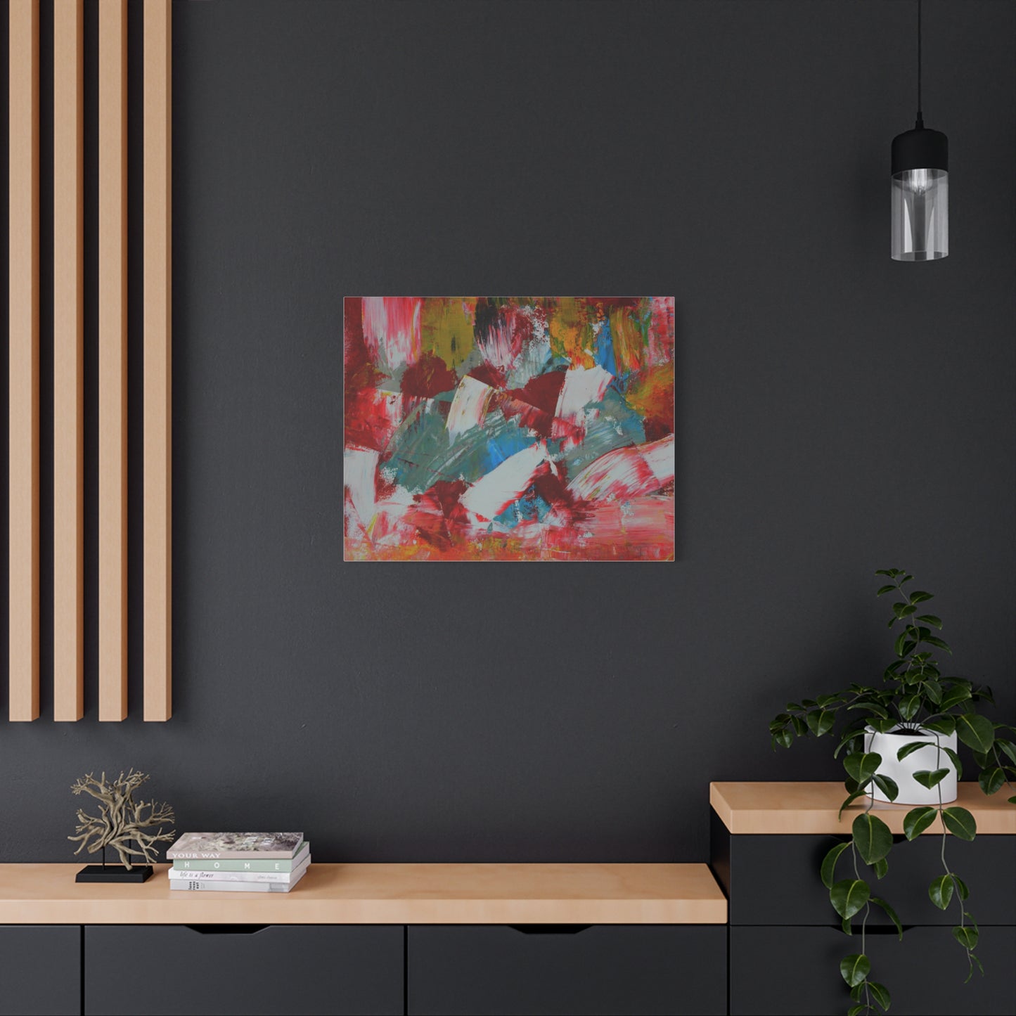 Lisbon falls by Kinga Ogieglo Matte Canvas Wall Art